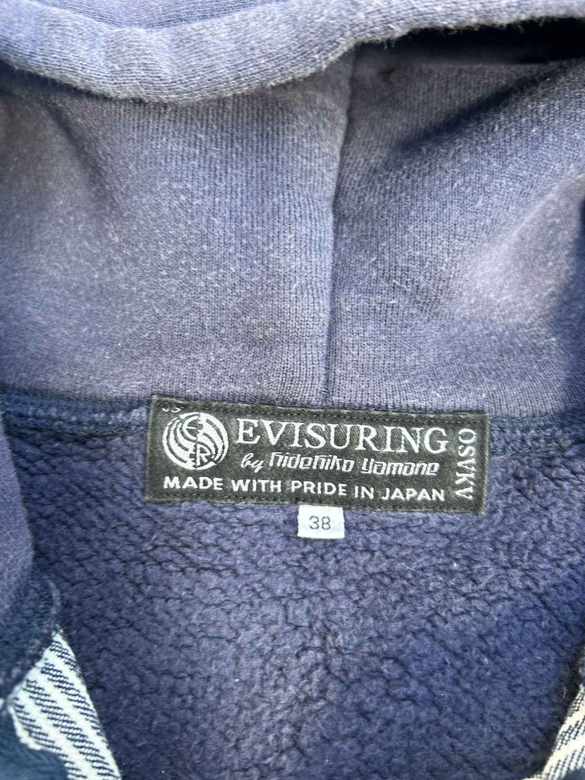 Evisu Vintage 2000’s EVISU Yamane Evisurings Stripes Zip Hoodie Size US M / EU 48-50 / 2 - 4 Thumbnail
