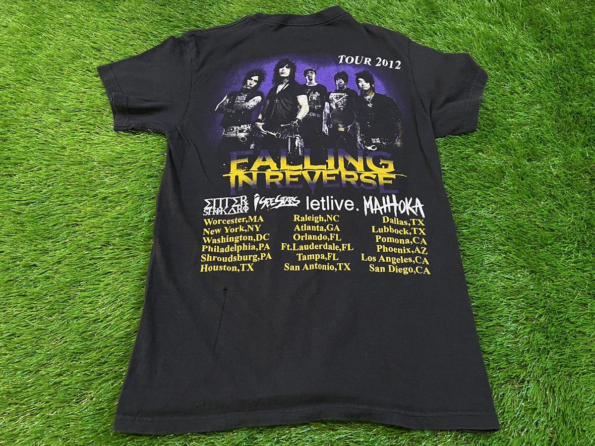 Band Tees Rare Falling in Reverse “The Thug In Me Is You” 2012 Tour Size US S / EU 44-46 / 1 - 4 Thumbnail