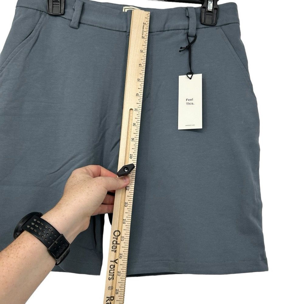 Other SWET TAILOR THE EVERYDAY CHINO SHORTS GREY MENS SIZE 29 Size US 29 - 7 Thumbnail