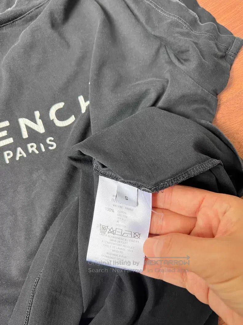 Givenchy Givenchy Distressed T-shirt Size US S / EU 44-46 / 1 - 9 Thumbnail