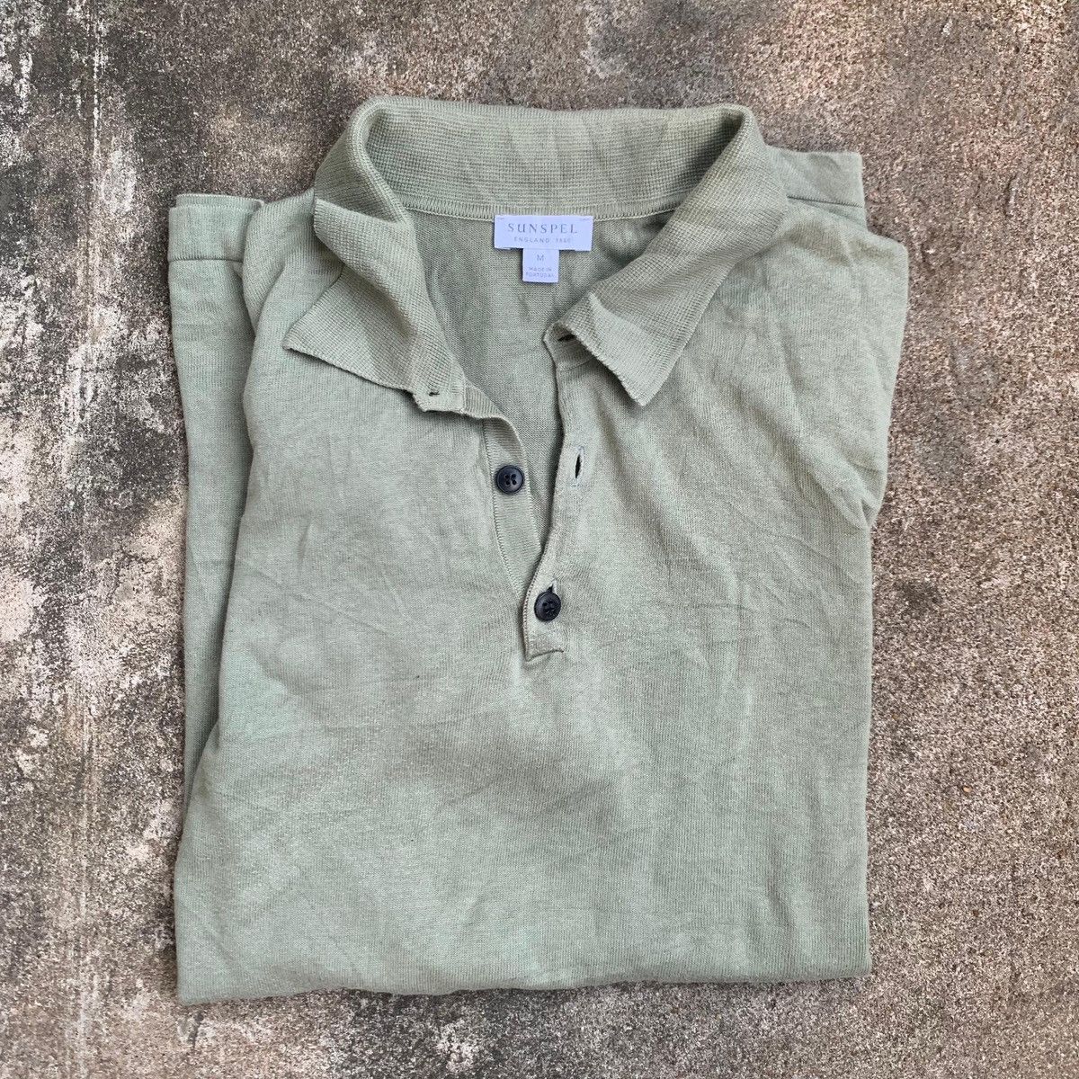 Designer × Sunspel Sunspel Shirt Polo Size US L / EU 52-54 / 3 - 3 Thumbnail