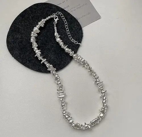 Handmade × Jewelry × Vintage Special-shaped Irregular Necklace Size ONE SIZE - 4 Thumbnail