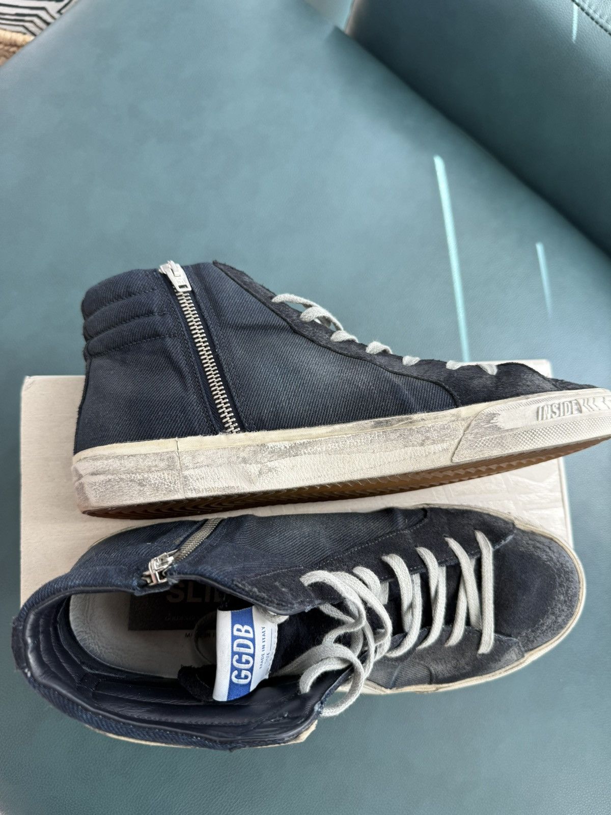 Golden Goose Brand new GGDB hi tops size 42 Size US 9 / EU 42 - 8 Thumbnail