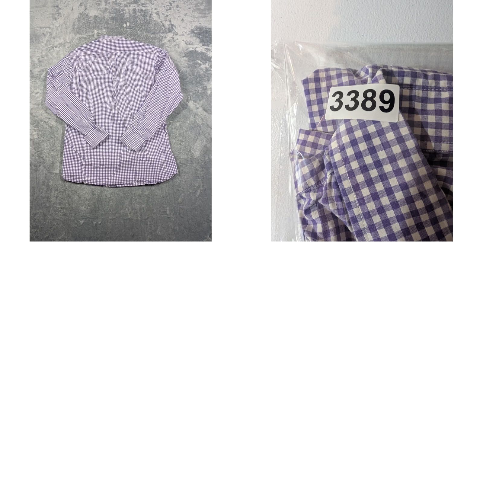 Vintage Gitman Bros Shirt Mens Medium Purple Gingham Button-Down Long Sleeve Made In USA Size US M / EU 48-50 / 2 - 8 Thumbnail