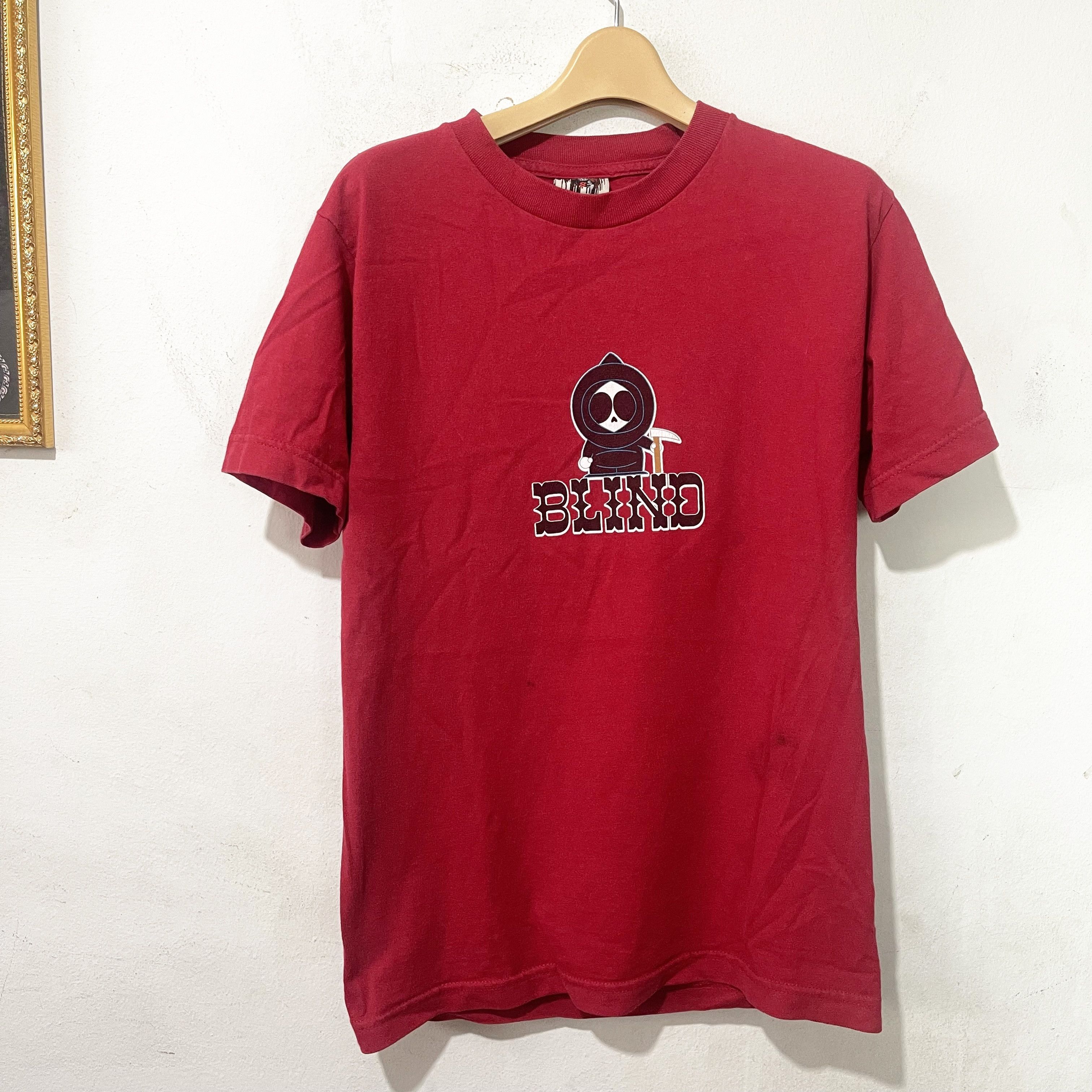 Blind Skateboards Vintage 90s Blind Skateboards T-shirt Size US S / EU 44-46 / 1 - 1 Thumbnail