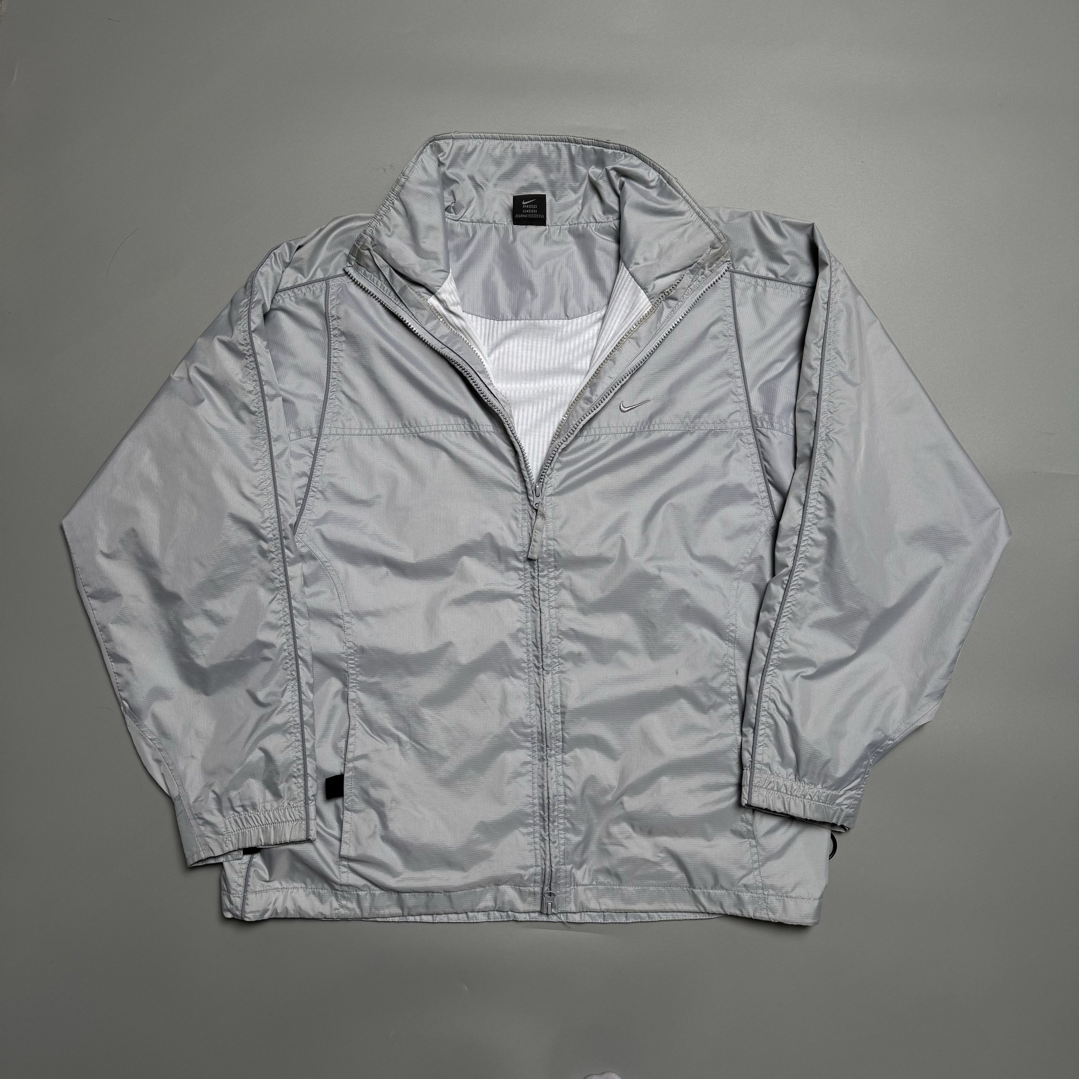 Nike × Vintage NIKE VINTAGE NYLON DRILL JACKET GORPCORE STYLE Y2K Size US XL / EU 56 / 4 - 2 Thumbnail