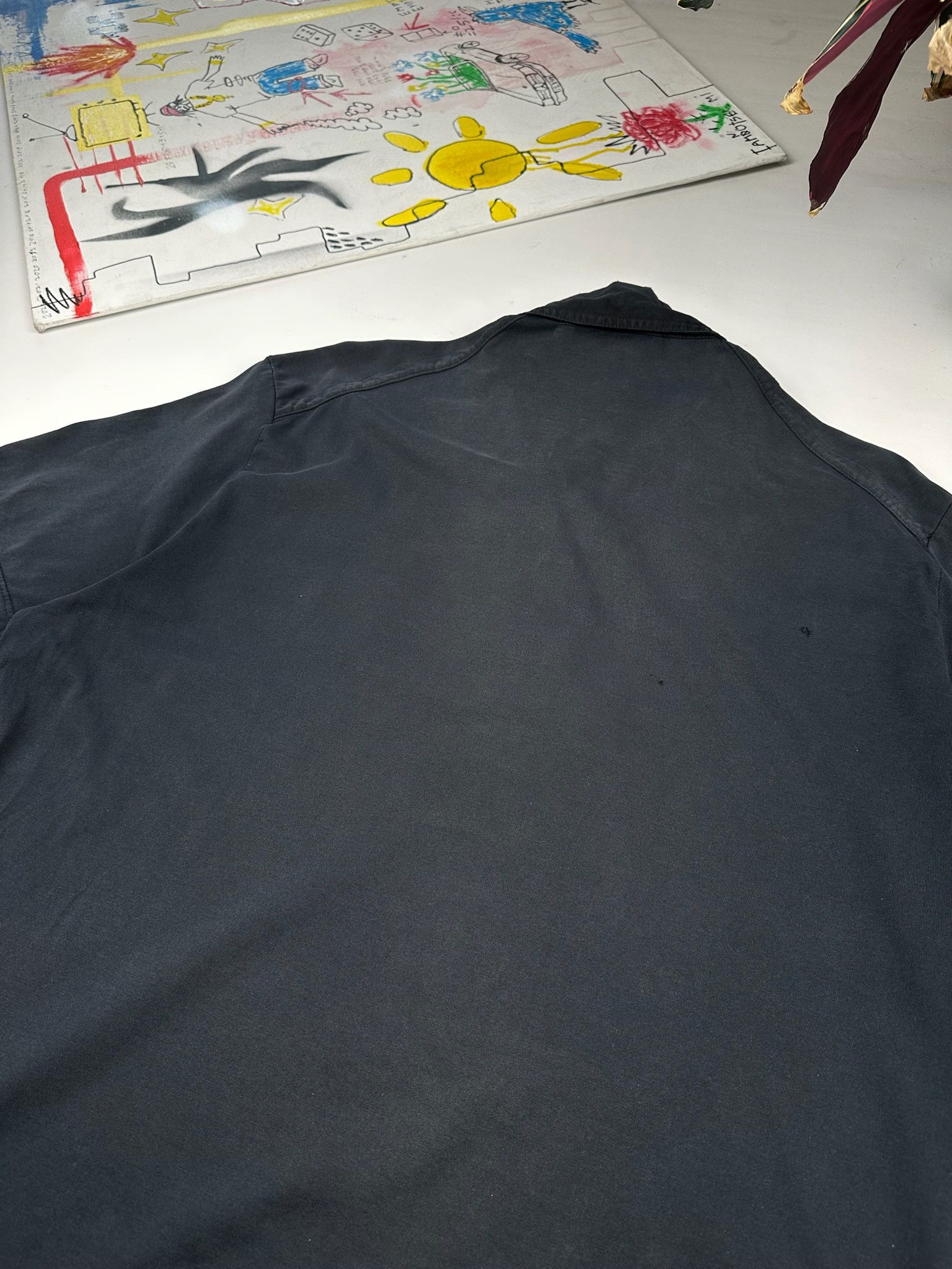 Massimo Osti Stone Island Polo T-shirt Patch Program Box Logo Tee faded Size US XL / EU 56 / 4 - 10 Thumbnail
