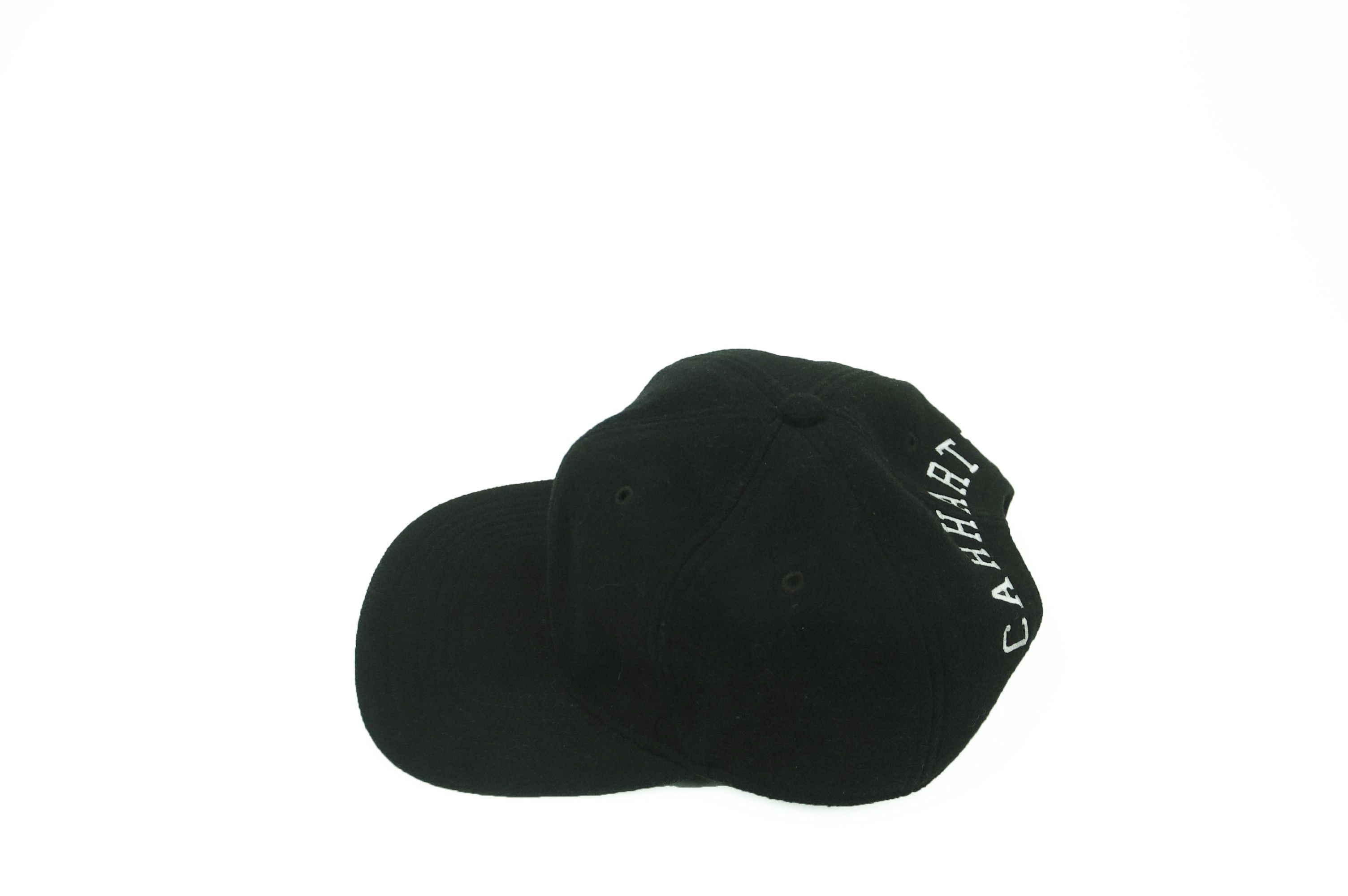 Carhartt CARHARTT Wool Black Cap big logo Size ONE SIZE - 2 Thumbnail