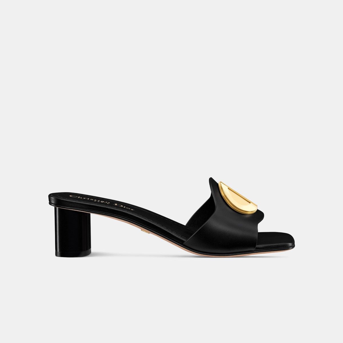 o1bcso1str0225 Heeled Slide in Black
