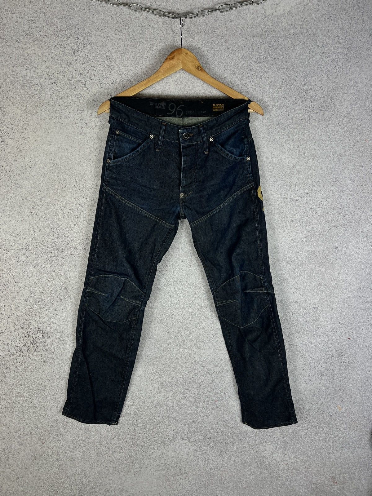 G-Star Vintage G Star Raw Avant Garde Denim Faded Jeans Size US 28 / EU 44 - 4 Thumbnail