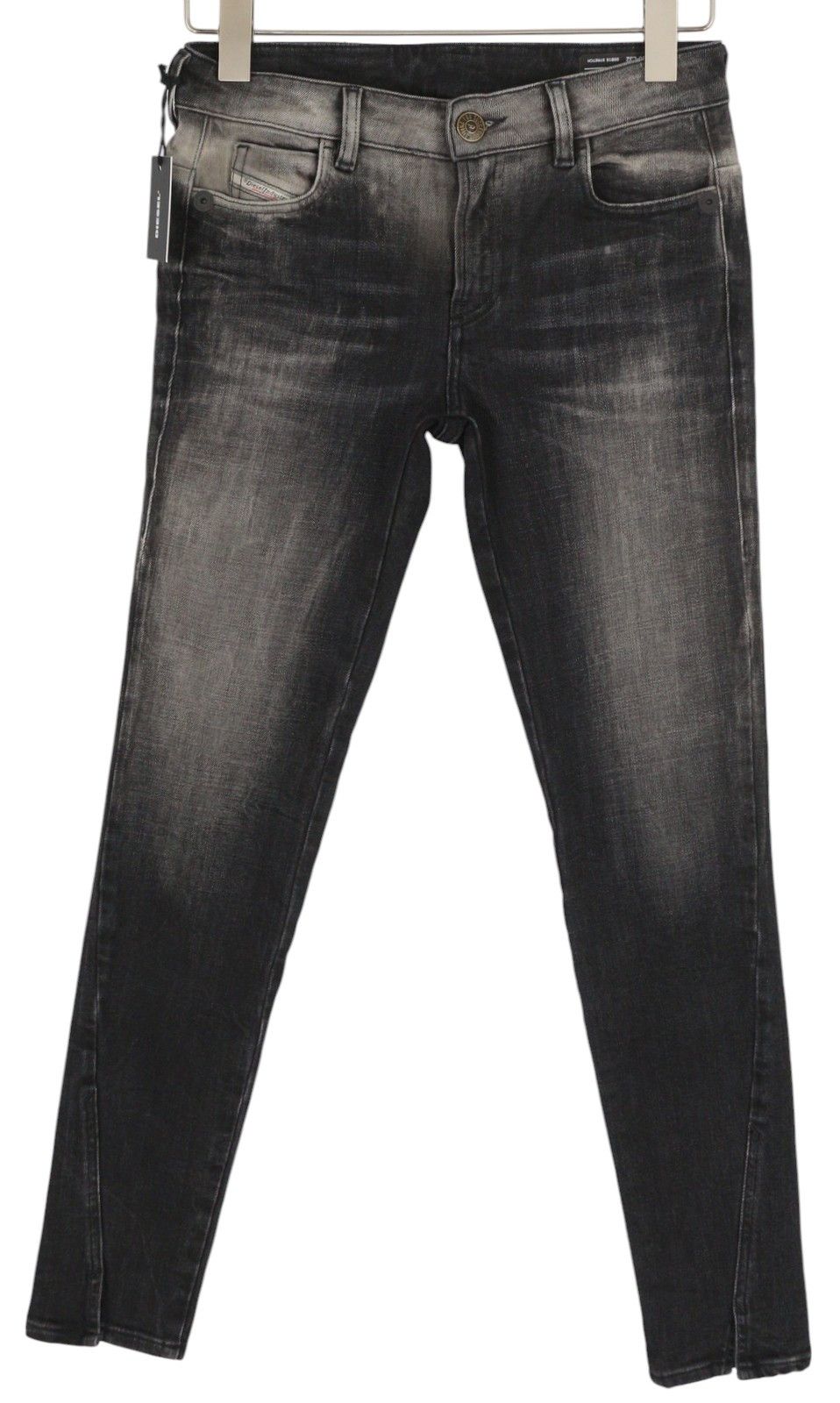 Diesel D-JEVEL 09B18 W26/L32 Slim Low Waist Stretch Dark 40669 Size 26" / US 2 / IT 38 - 1 Thumbnail