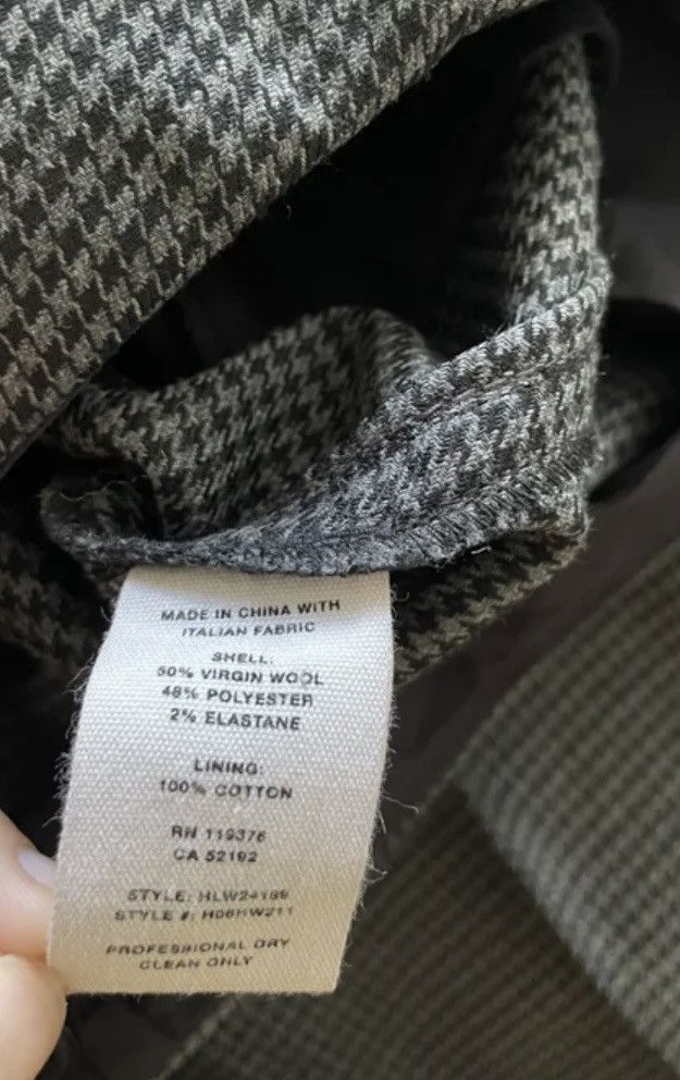 Helmut Lang Helmut Lang Houndstooth Print Wool Trousers Size 25" / US 0 / IT 36 - 6 Thumbnail