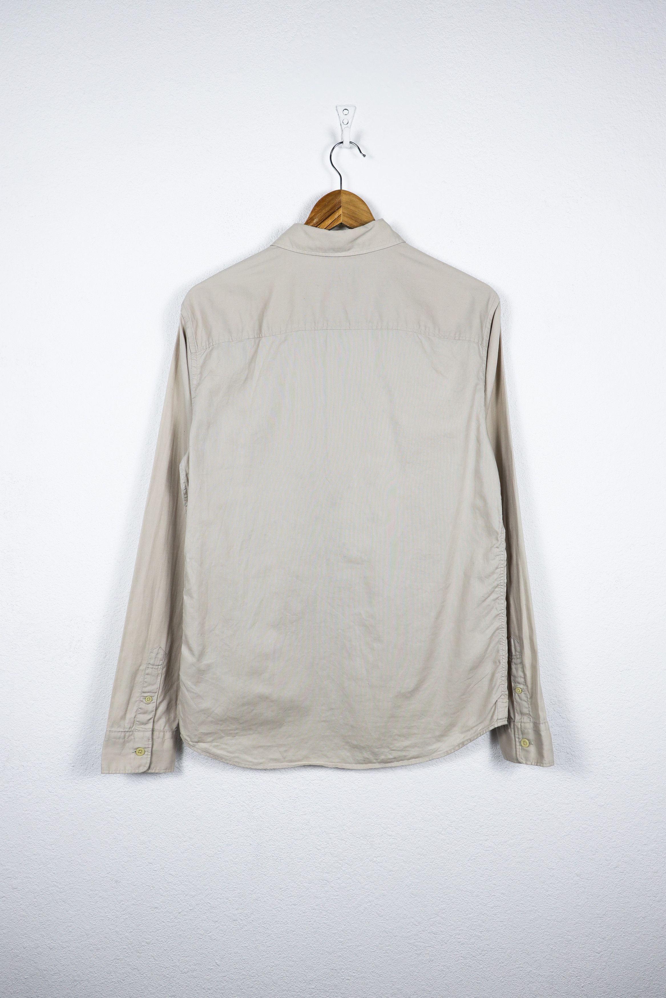 Allsaints Allsaints Bixby Logo Beige Shirt Small Size US S / EU 44-46 / 1 - 7 Thumbnail