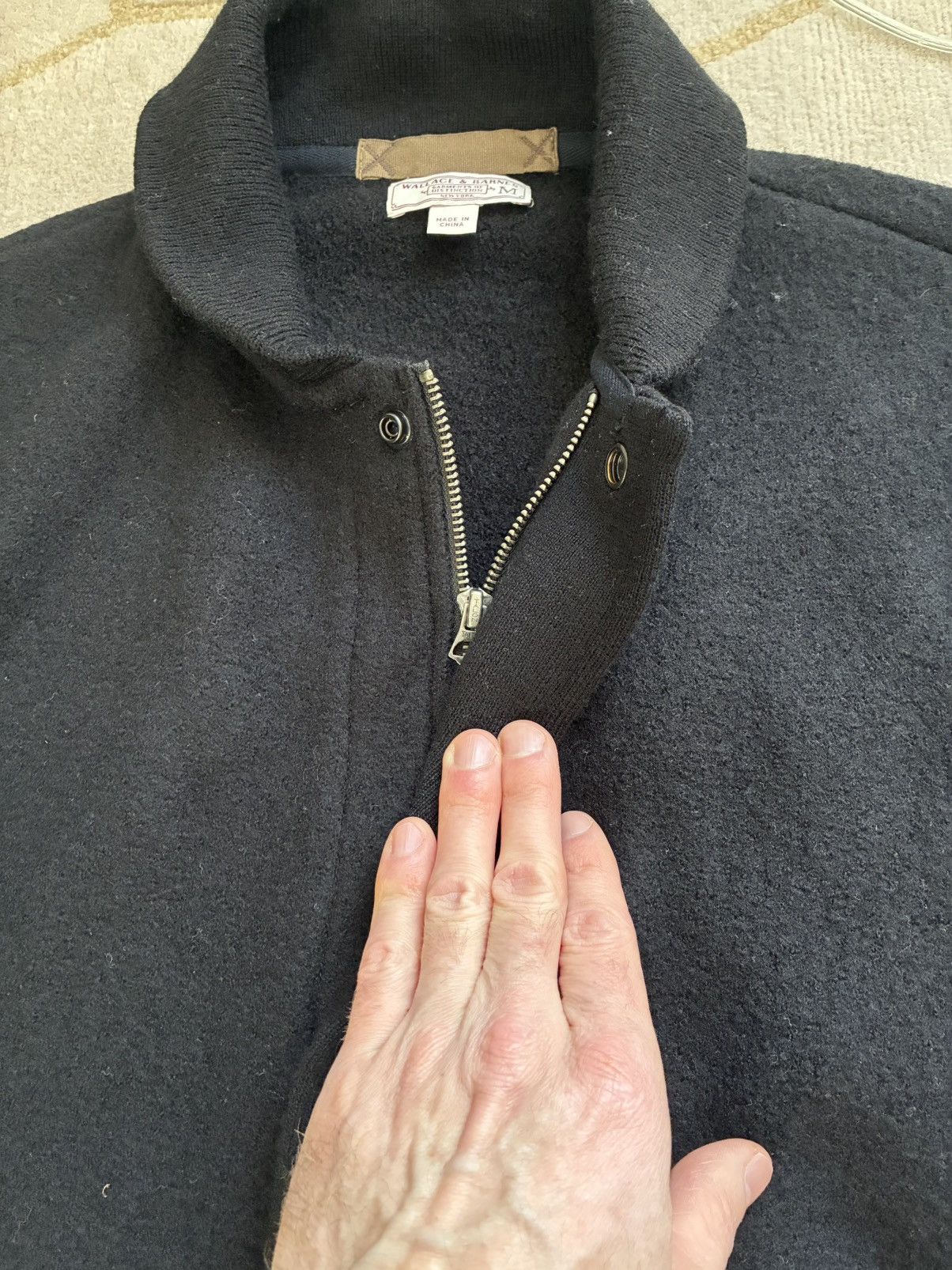 Wallace & Barnes Wallace & Barnes Merino Wool Sweater Jacket Size US M / EU 48-50 / 2 - 3 Thumbnail
