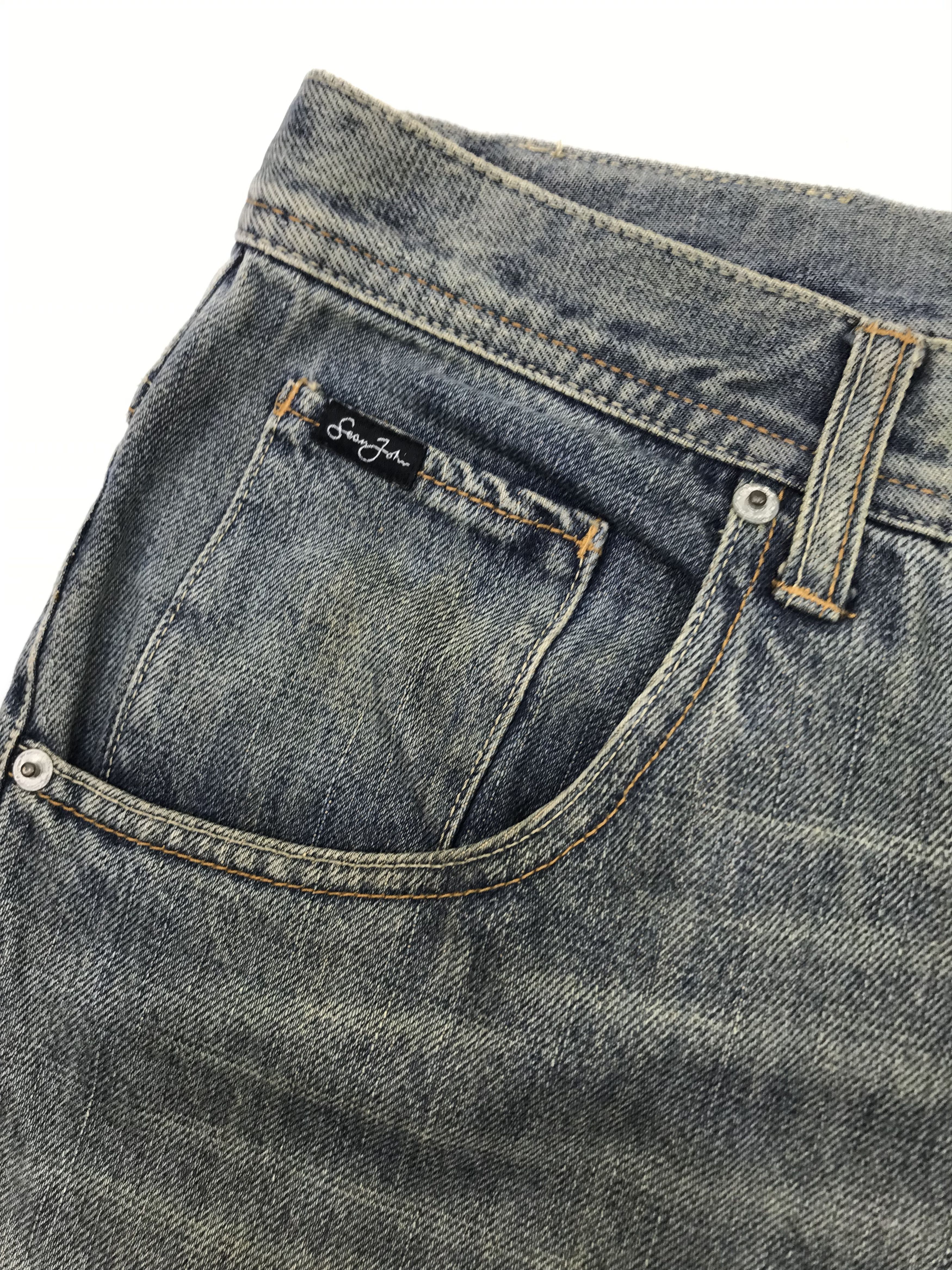 Sean John Vintage Sean John Mud Wash Wide Baggy Jeans Size US 38 / EU 54 - 10 Thumbnail