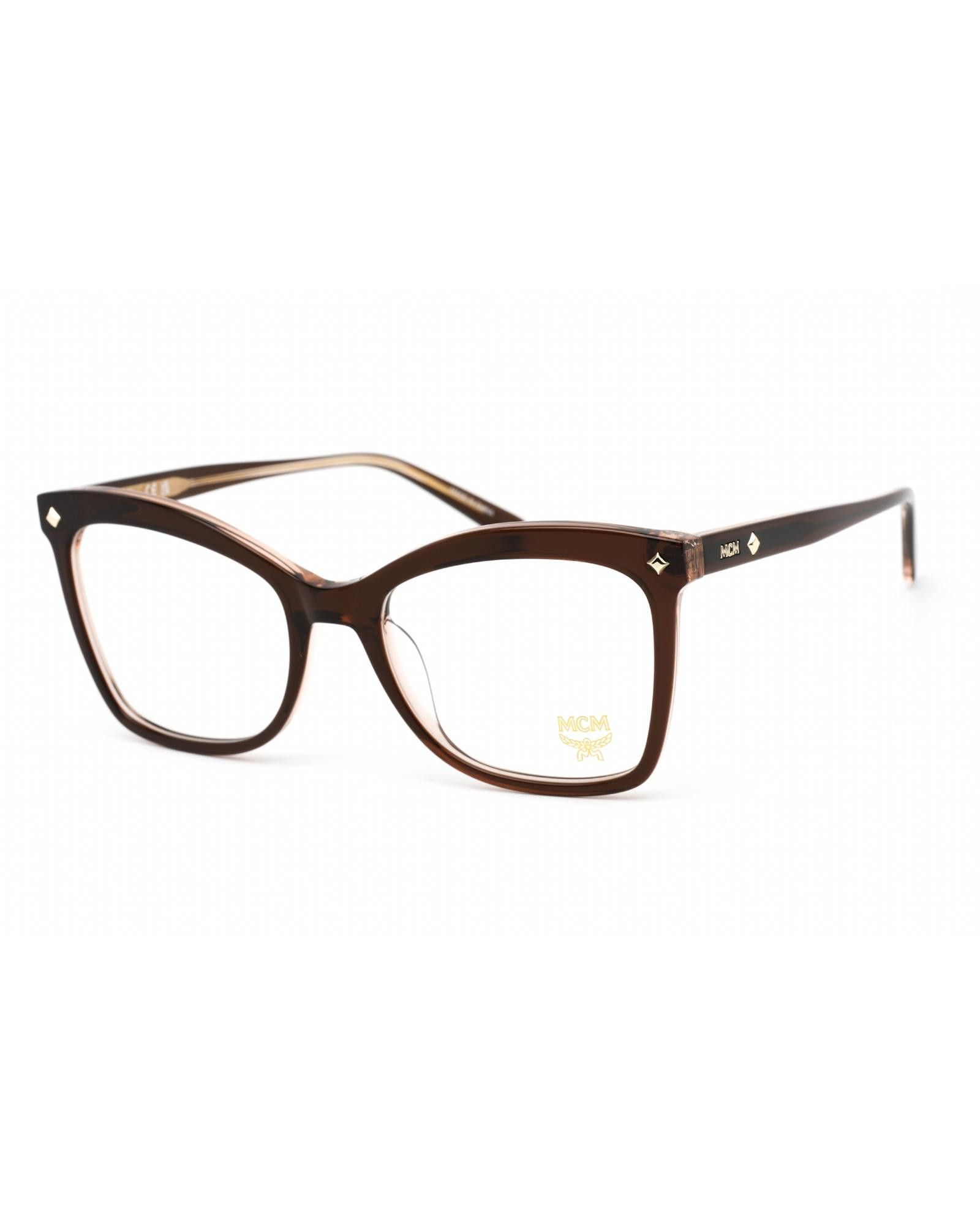 image of MCM2707 Eyeglasses Brown/clear Demo Lens, Women's