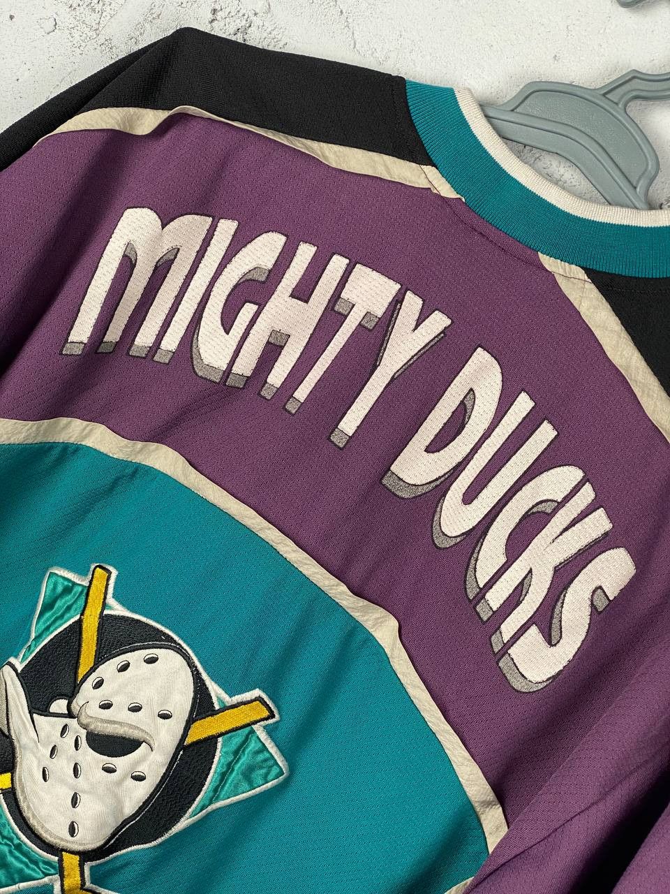 Ccm × NHL Vintage Mighty Ducks Hockey Jersey CCM Size US M / EU 48-50 / 2 - 12 Thumbnail