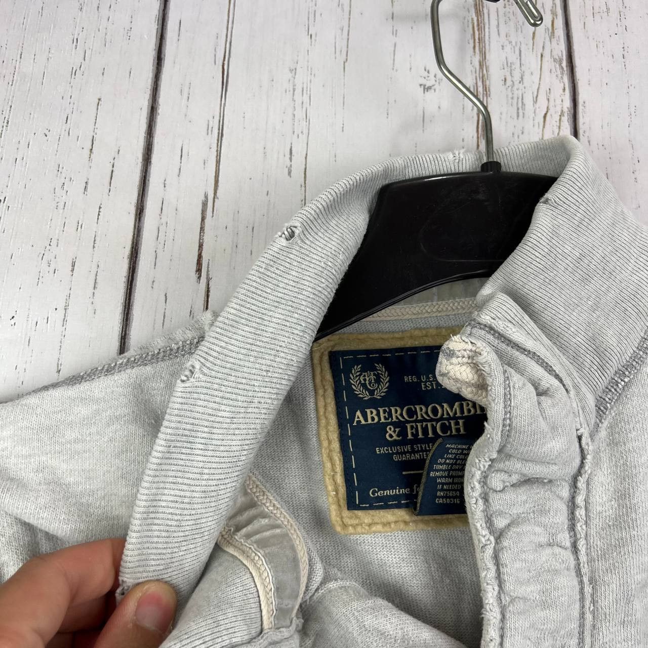 Abercrombie & Fitch Abercrombie & Fitch A&F Logo XL Pullover Sweatshirt Men Size US XL / EU 56 / 4 - 11 Thumbnail