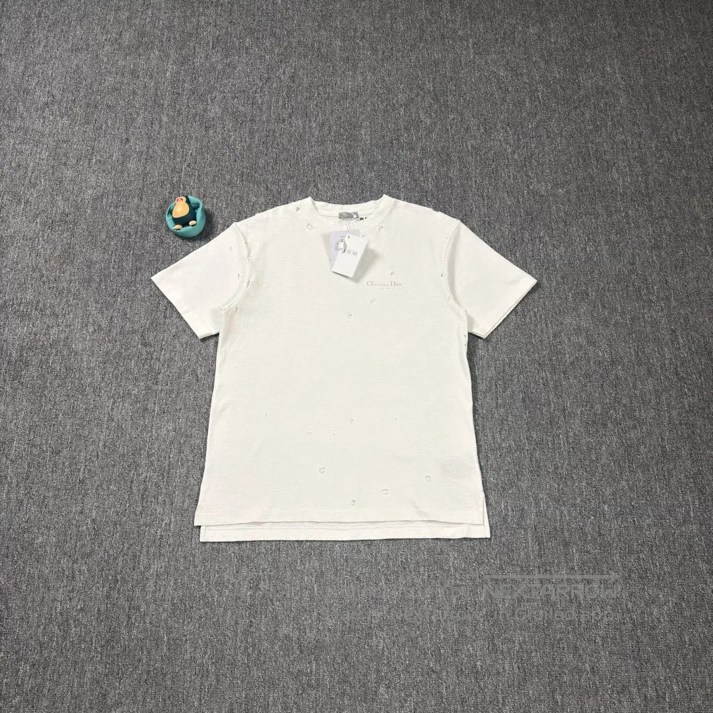 Dior Dior White Distressed Slogan T-Shirt. Size US M / EU 48-50 / 2 - 1 Thumbnail