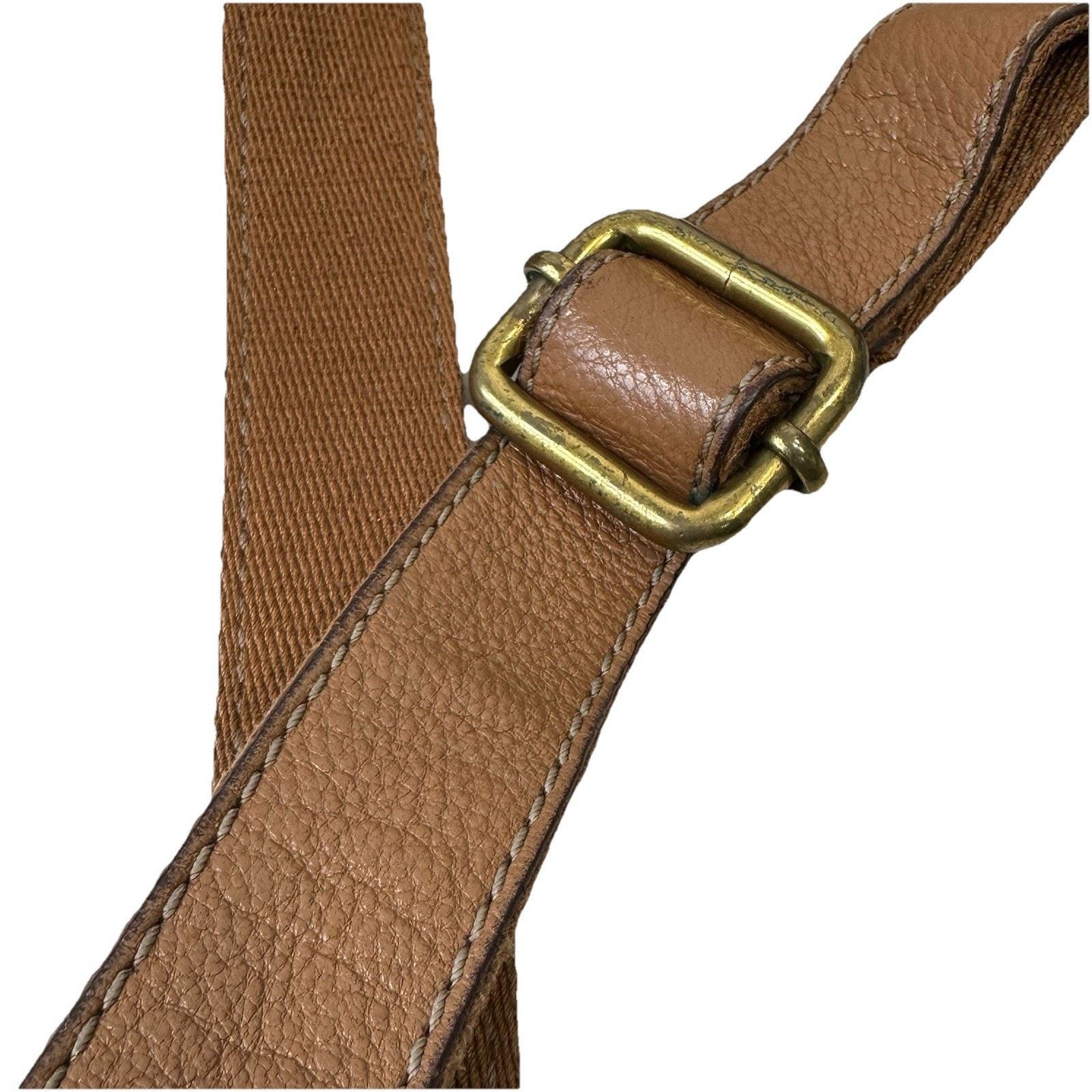 Fossil Fossil MorganTraveler Caramel PebbledLeather Bag Messenger Size ONE SIZE - 15 Thumbnail