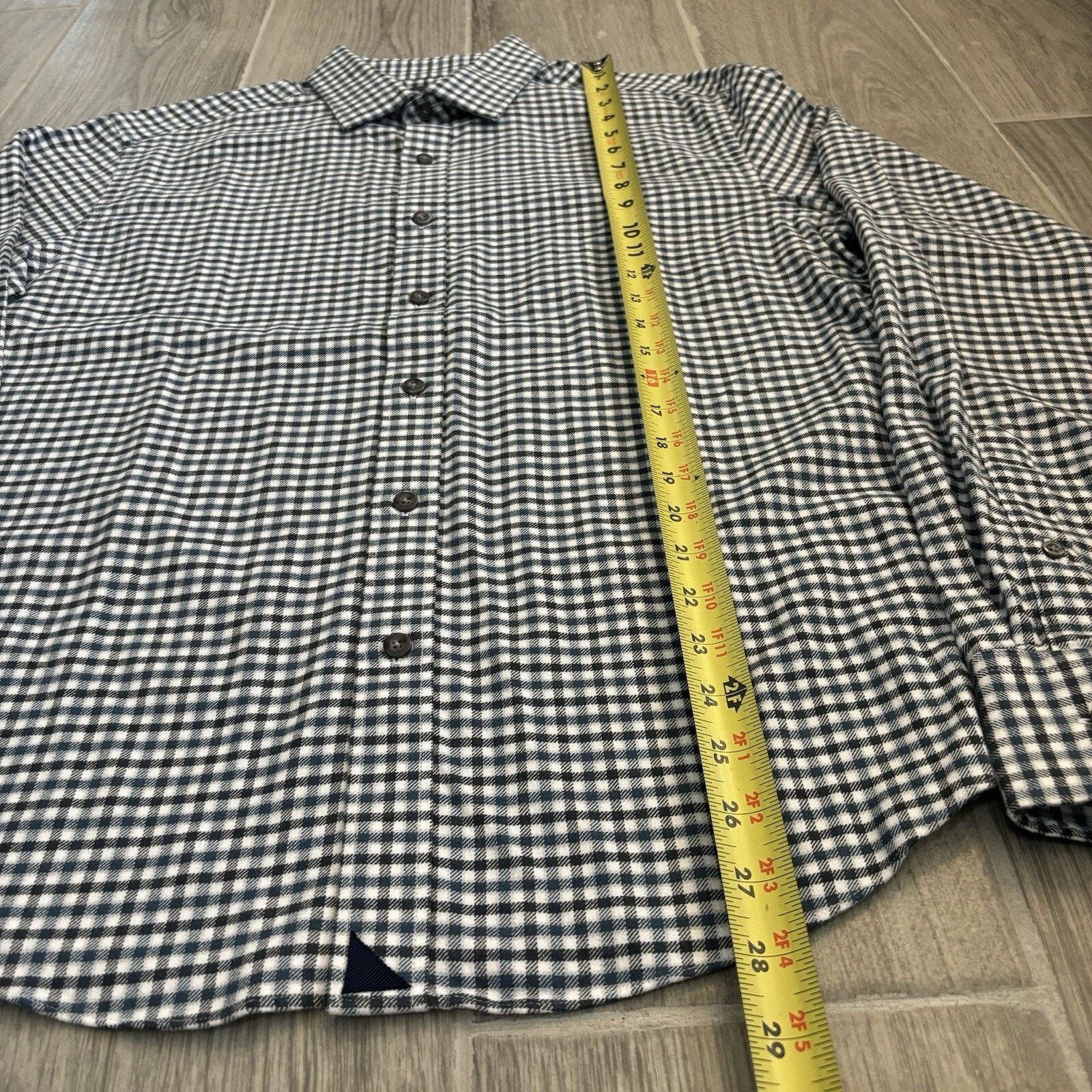 UNTUCKit UNTUCKit Men’s M Slim Fit Gibbston Blue Long Sleeve Shirt Size US M / EU 48-50 / 2 - 9 Thumbnail