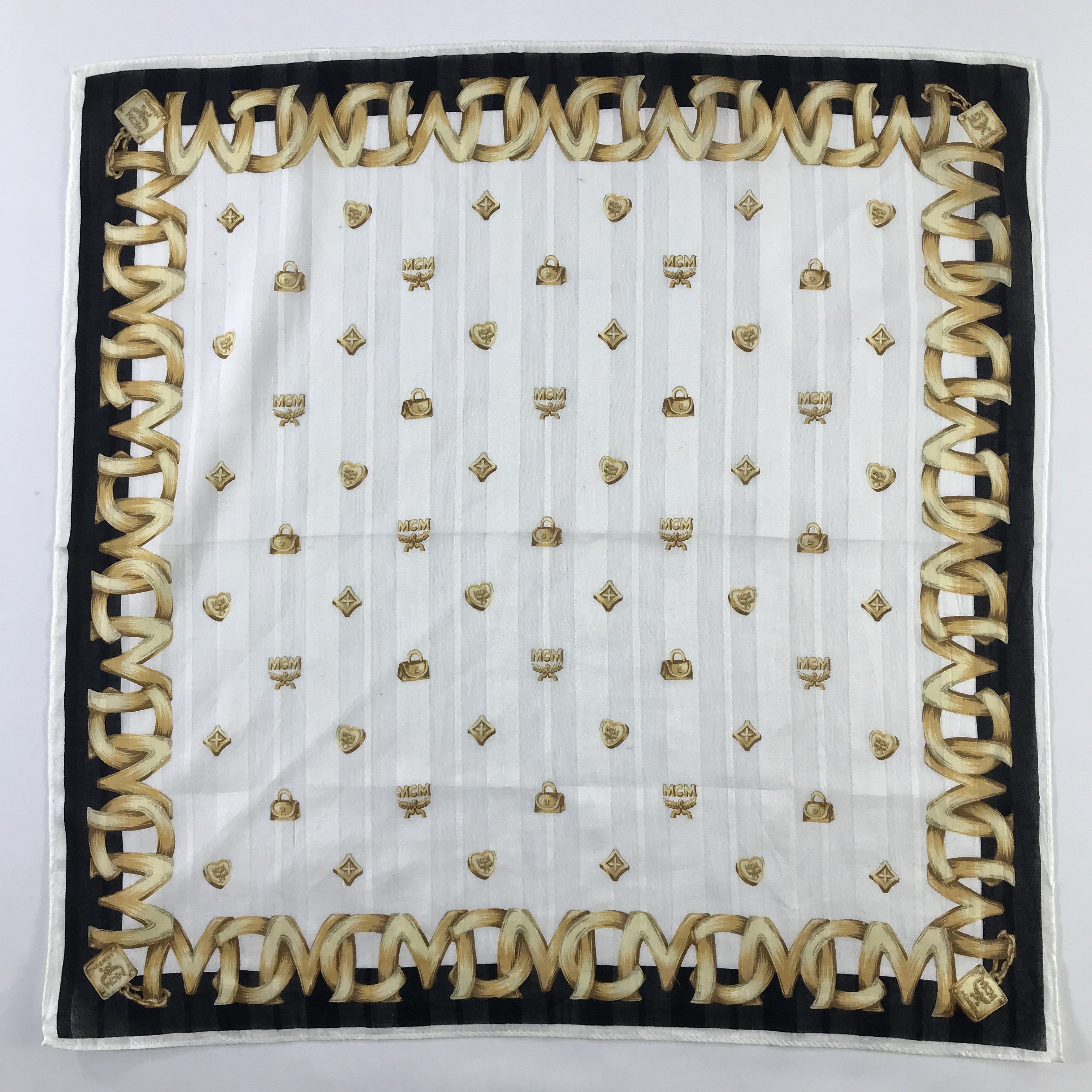 MCM × Vintage MCM Bandana / Handkerchief / Neckerchief - S726 Size ONE SIZE - 1 Thumbnail
