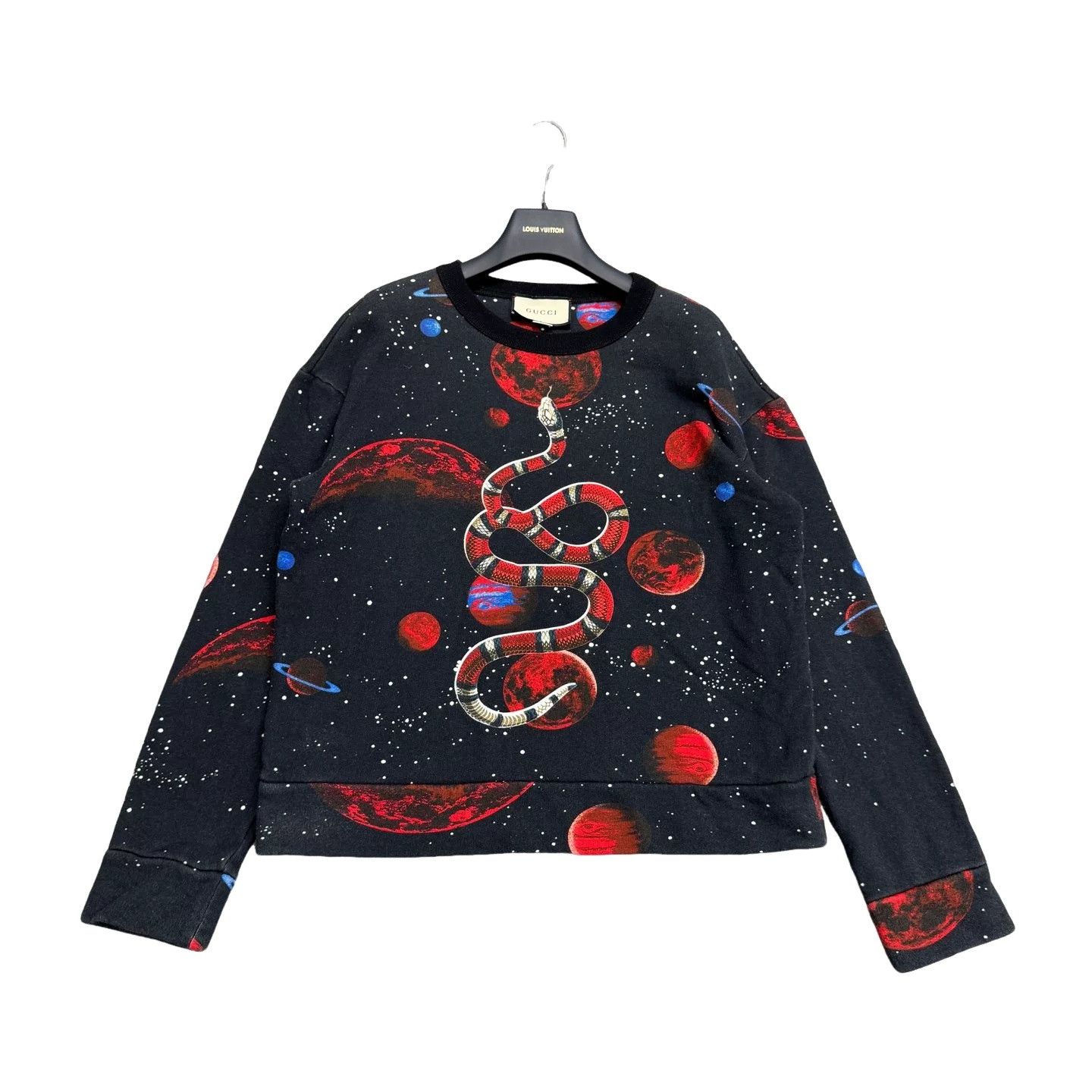 Gucci Gucci Space Snake Print Sweatshirt Size S Size US S / EU 44-46 / 1 - 1 Thumbnail
