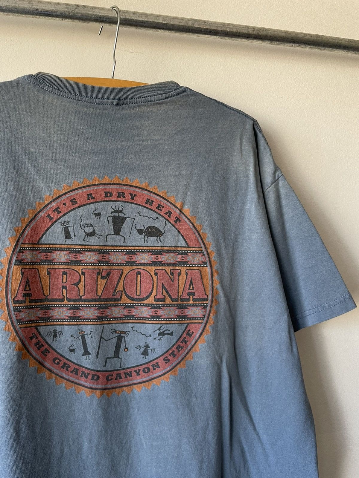 Vintage Sun Faded 90s Arizona Aztec Vintage tee Size US XL / EU 56 / 4 - 12 Thumbnail