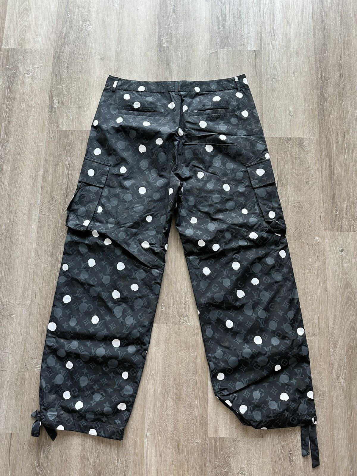 Louis Vuitton LOUIS VUITTON Black&White Polka Dot Pant Size US 34 / EU 50 - 6 Thumbnail