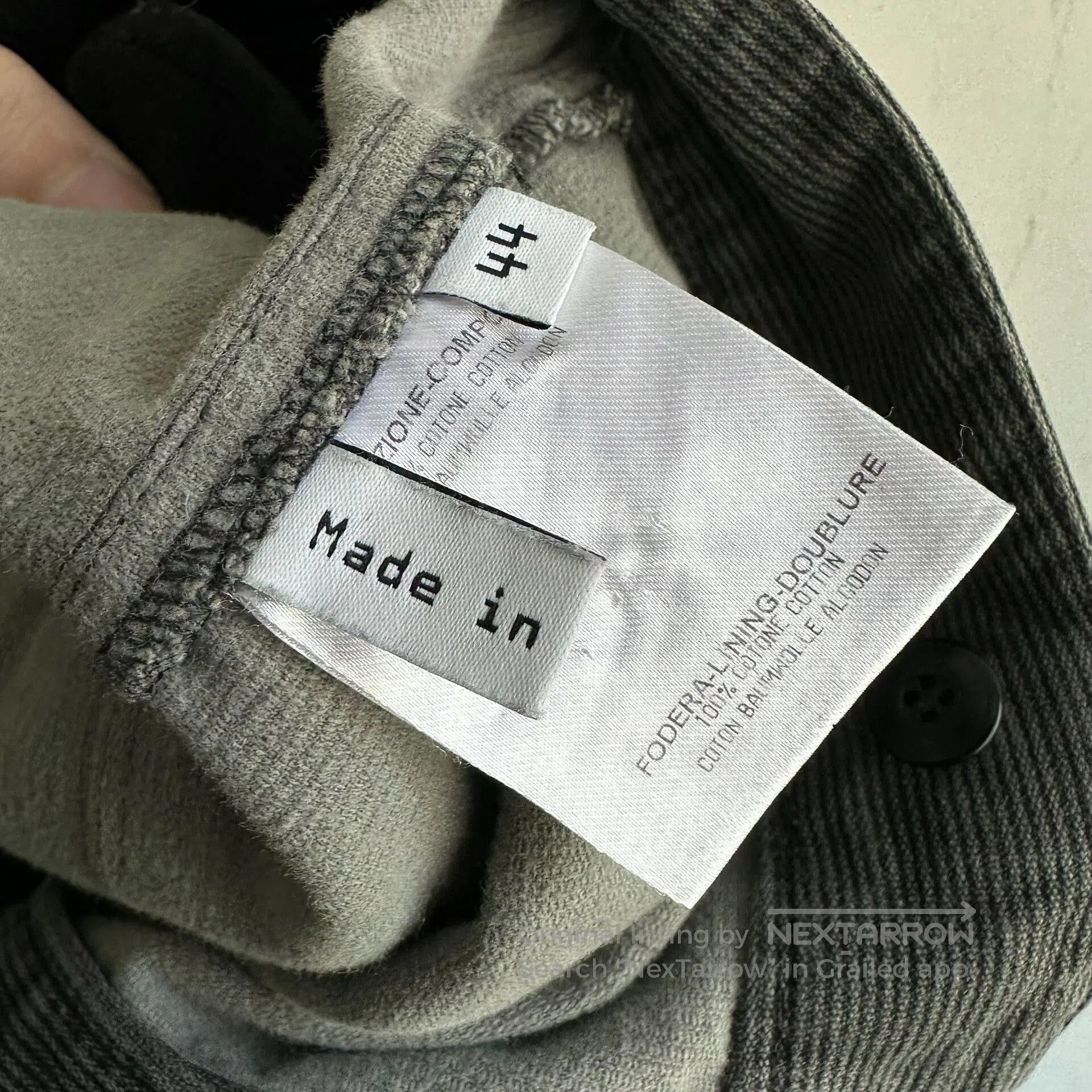 Balenciaga balenciaga washed cargo pocket trousers size 44. Size US 44 / EU 60 - 6 Thumbnail