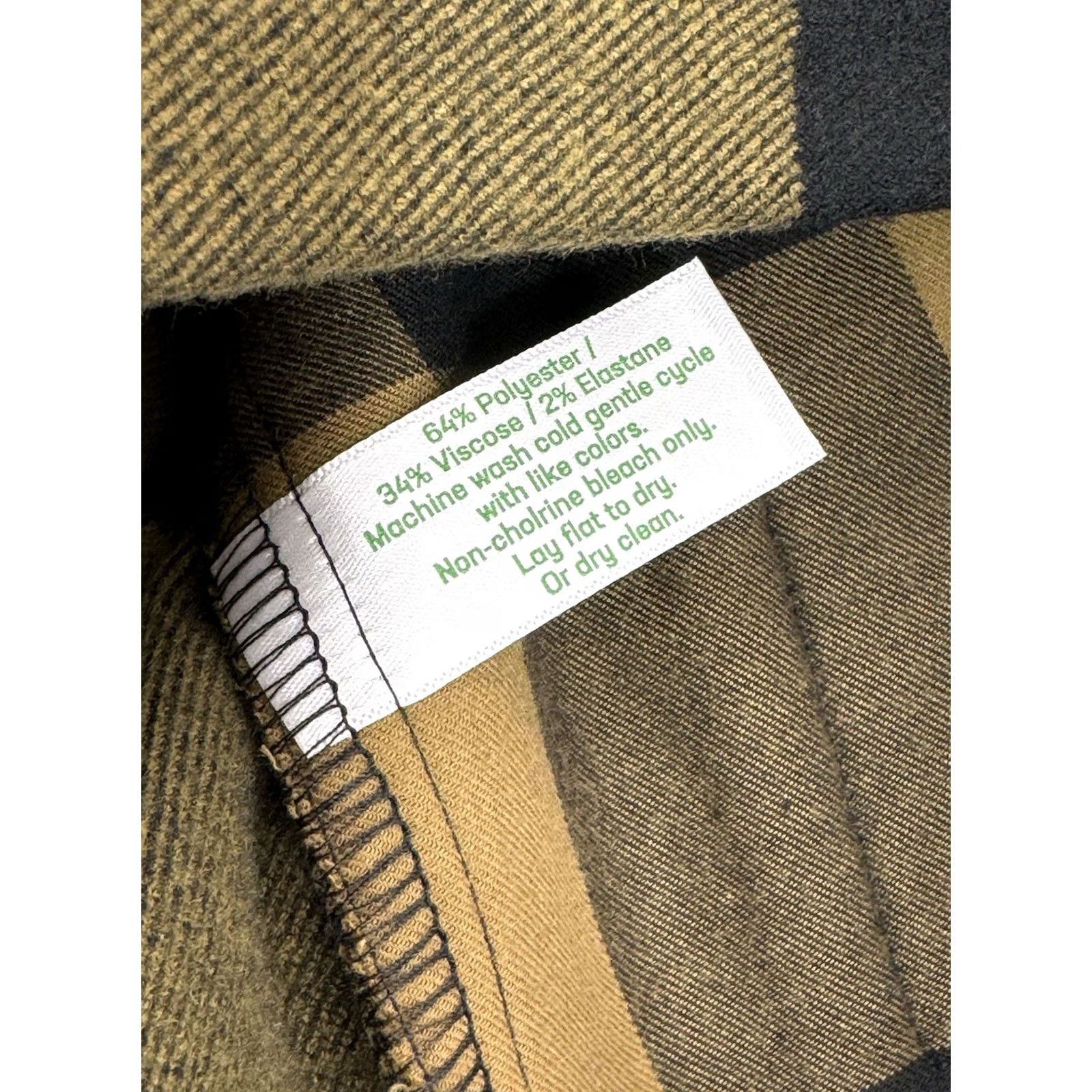 Vintage Criquet Austin - NEW w TAG Heavy 3 Pocket Plaid Flannel Shirt Jacket 2XL Shacket Men's Olive Black Plaid 3 Pocket CQ41 Size US XXL / EU 58 / 5 - 6 Thumbnail