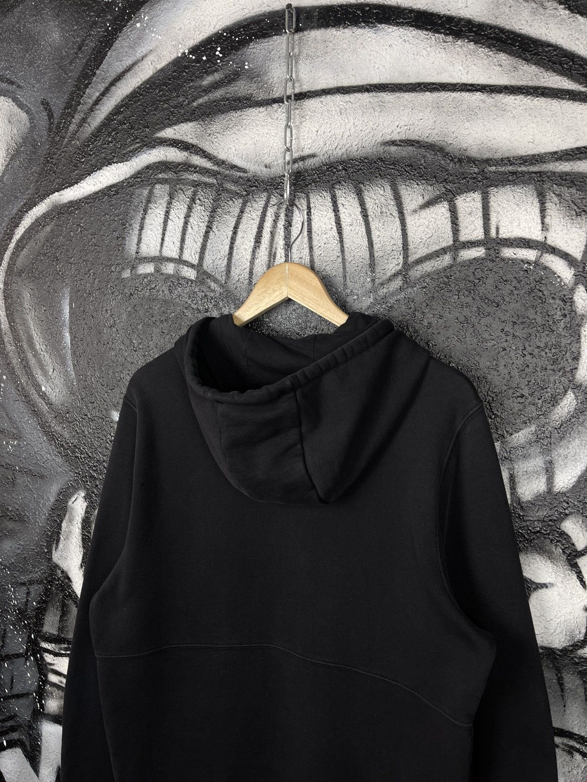 MA.STRUM Ma.Strum Box Logo Black Hoodie Men’s Size M Size US M / EU 48-50 / 2 - 6 Thumbnail