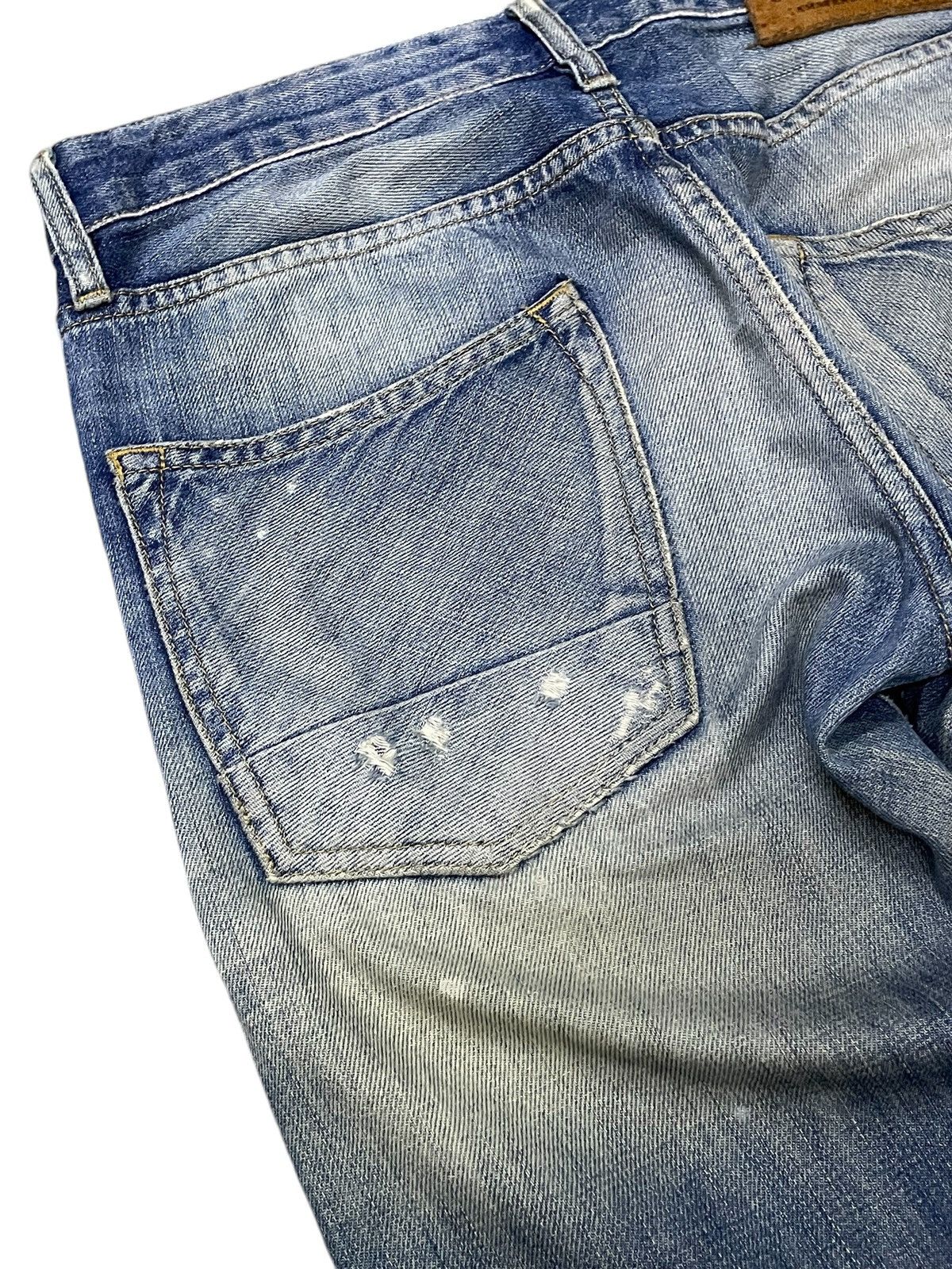 Hysteric Glamour × Scotch & Soda Scotch & Soda Distressed Repaired Heavy Stitched Jeans Size US 30 / EU 46 - 17 Thumbnail