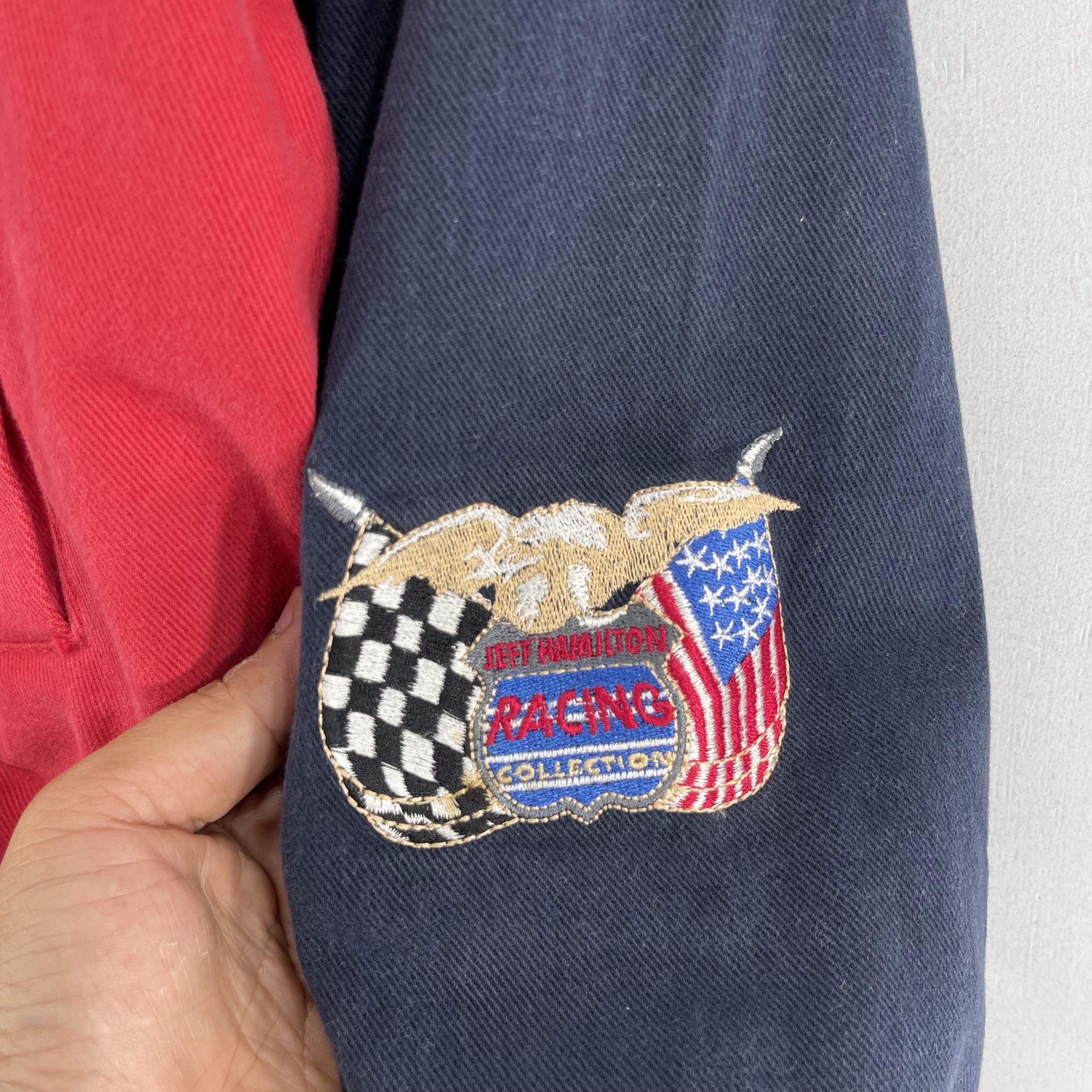 Ford × Jeff Hamilton × NASCAR Vintage JEFF HAMILTON Quality Care Nascar Jacket Size US L / EU 52-54 / 3 - 3 Thumbnail