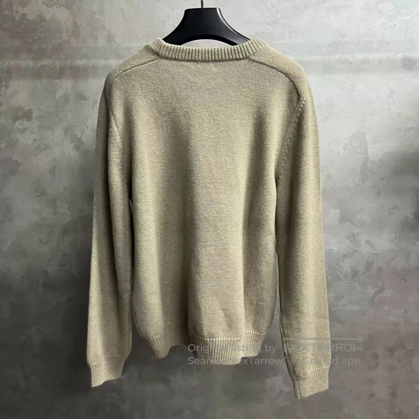 Celine Celine Beige Logo Embroidered Oversized Sweater. Size US XL / EU 56 / 4 - 2 Thumbnail