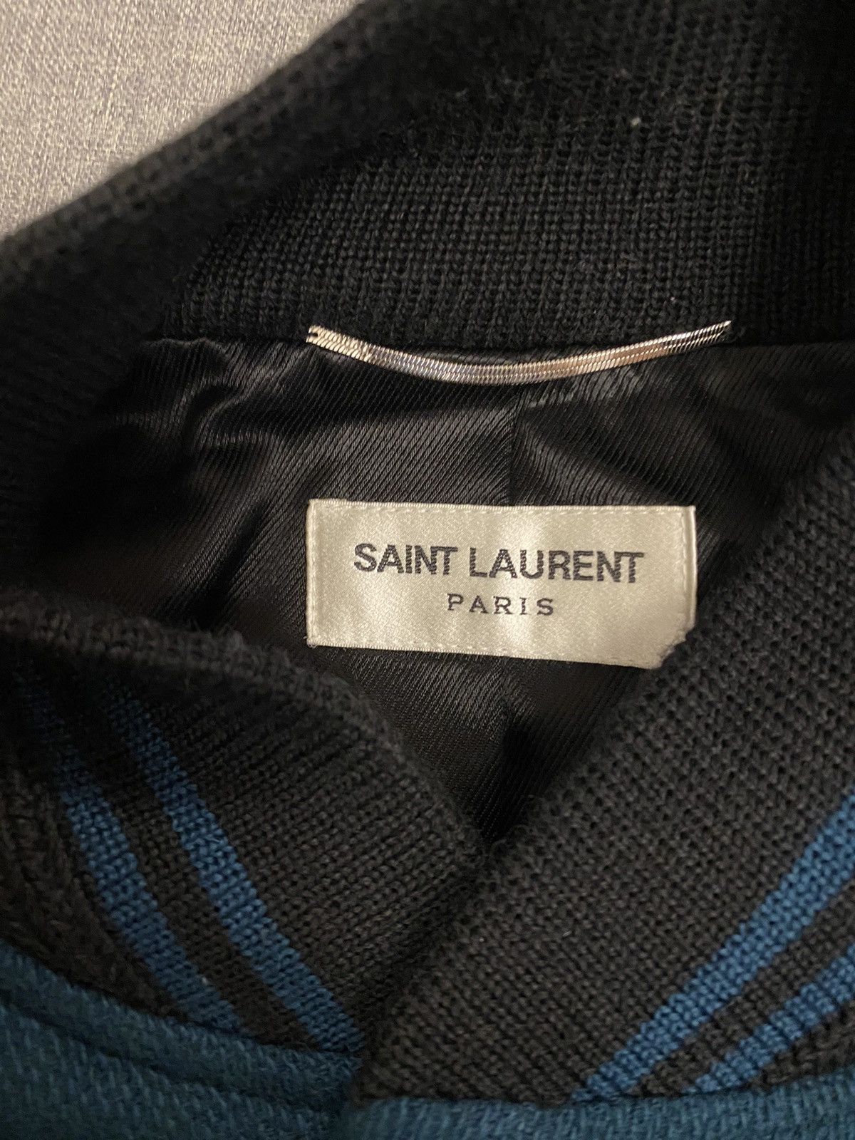 Saint Laurent Paris Saint Laurent green teddy bomber jacket 44 Size US S / EU 44-46 / 1 - 6 Thumbnail