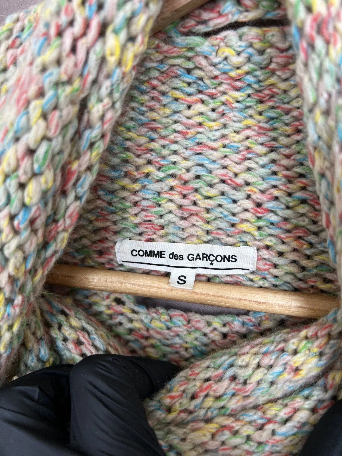 Comme des Garcons Comme Des Garcons Rare Knit Hole Sweater Womens Size S/M Size S / US 4 / IT 40 - 10 Thumbnail