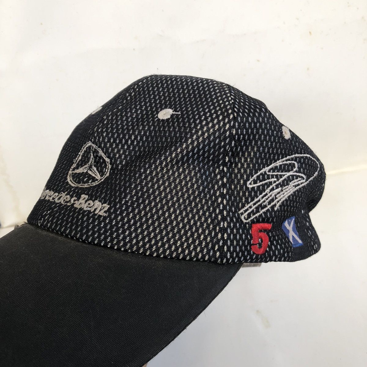 If Six Was Nine × Le Grande Bleu (L.G.B.) × Mercedes-Benz Distressed Rare Mercedez benz x Word Championship 2005 CAP Size ONE SIZE - 3 Thumbnail