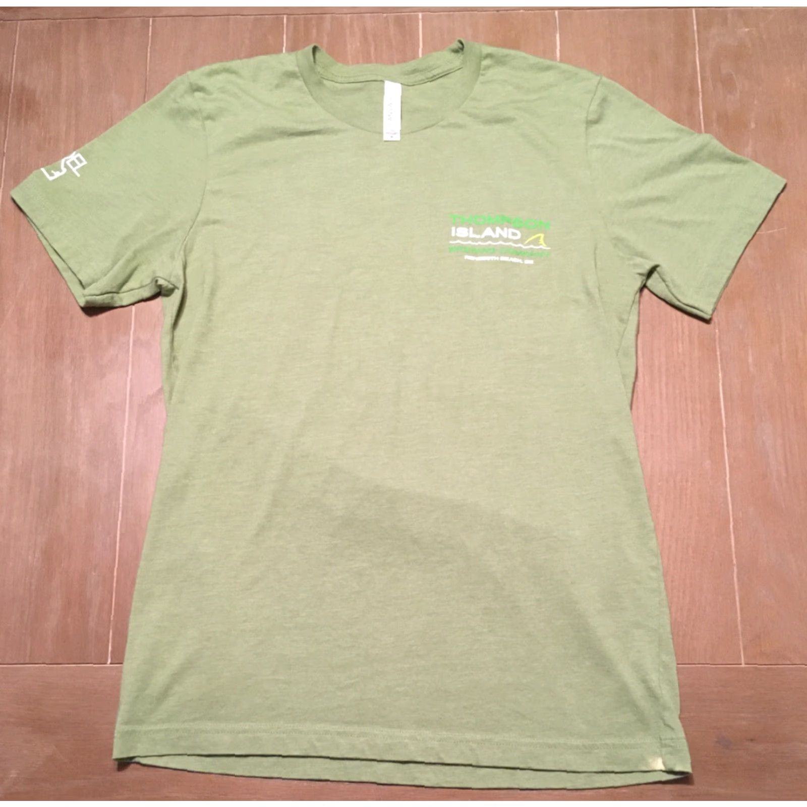 Vintage Thompson Island Brewing Co. Rehobath Beach Deleware Beer T Shirt Sz M Unisex Adults M Shirt Green Beer's Theme Canvas Brand Size US M / EU 48-50 / 2 - 2 Thumbnail