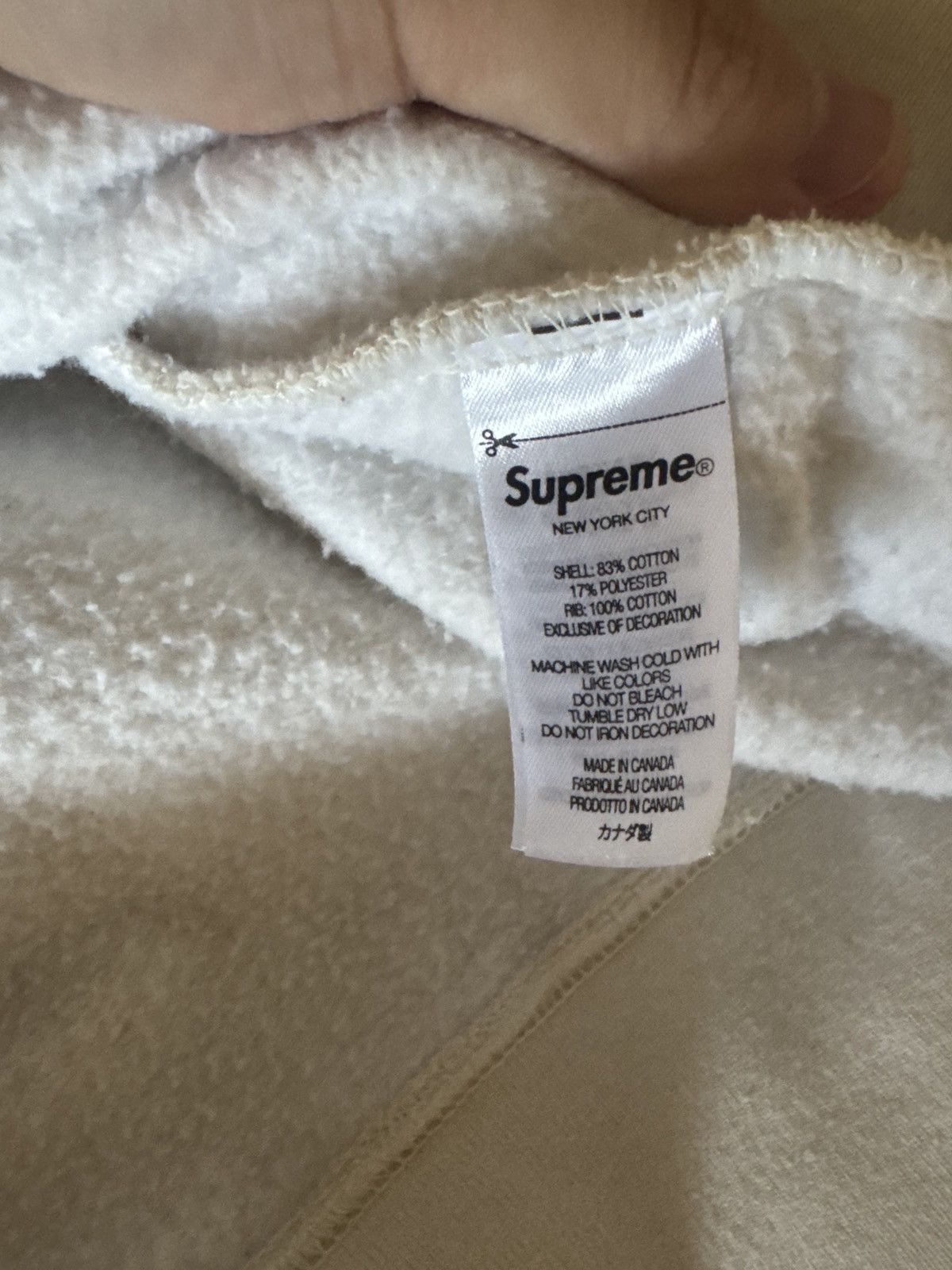 Supreme Supreme Overlap Crewneck Size US M / EU 48-50 / 2 - 6 Thumbnail