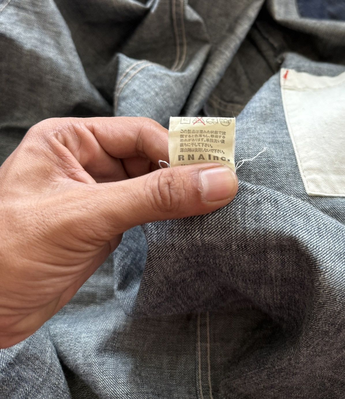 Kapital Vintage Jacket Denim R N A I n c. by Kapital Size US M / EU 48-50 / 2 - 6 Thumbnail