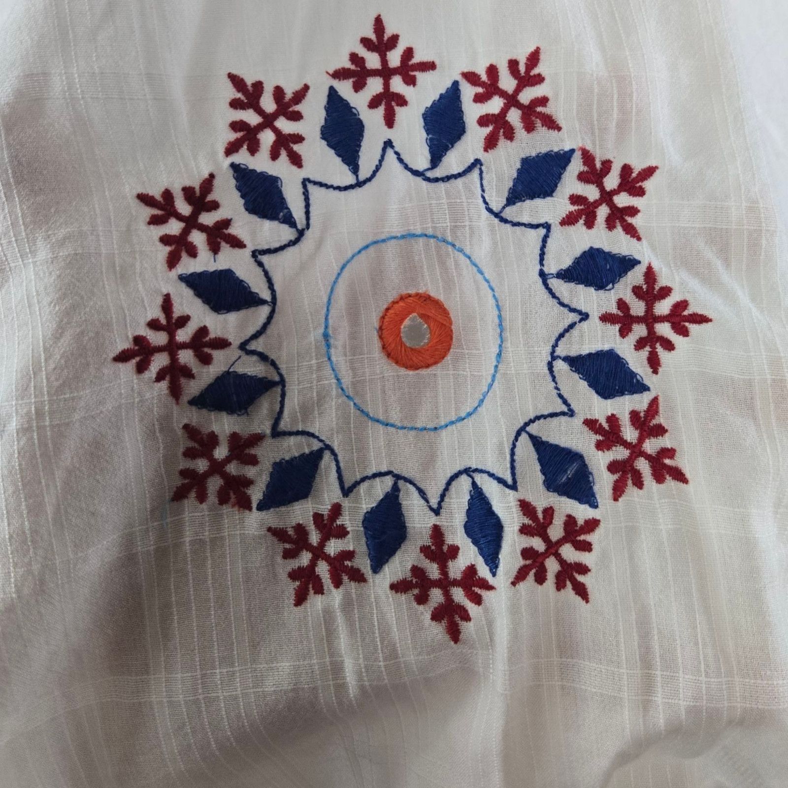 Other AREA Stars Embroidered Cotton Dress Medium Size M / US 6-8 / IT 42-44 - 5 Thumbnail