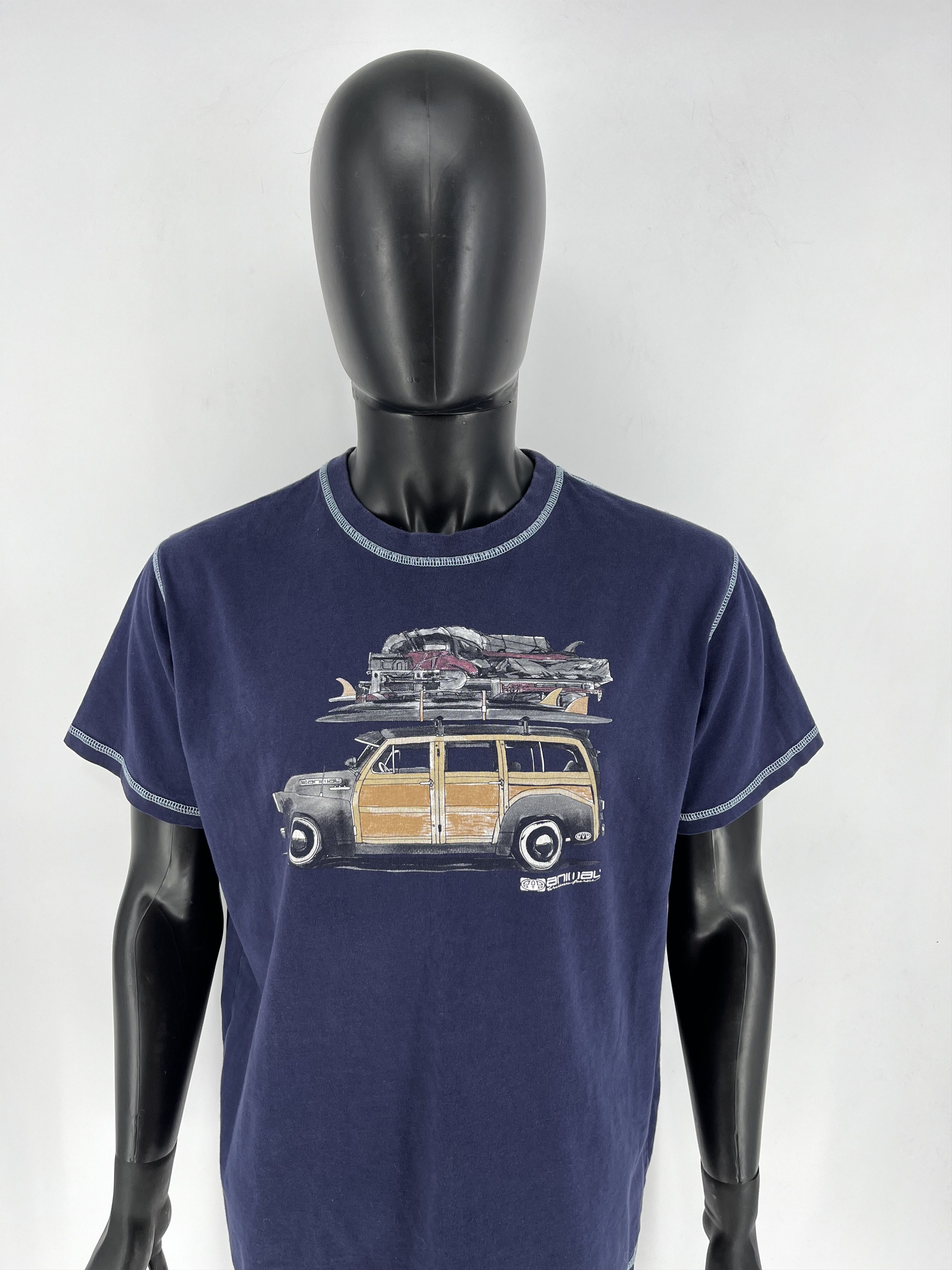 Vintage Vintage Y2K ANIMAL SKATE Big Logo Tee Streetwear 90s Style Size US XL / EU 56 / 4 - 5 Thumbnail
