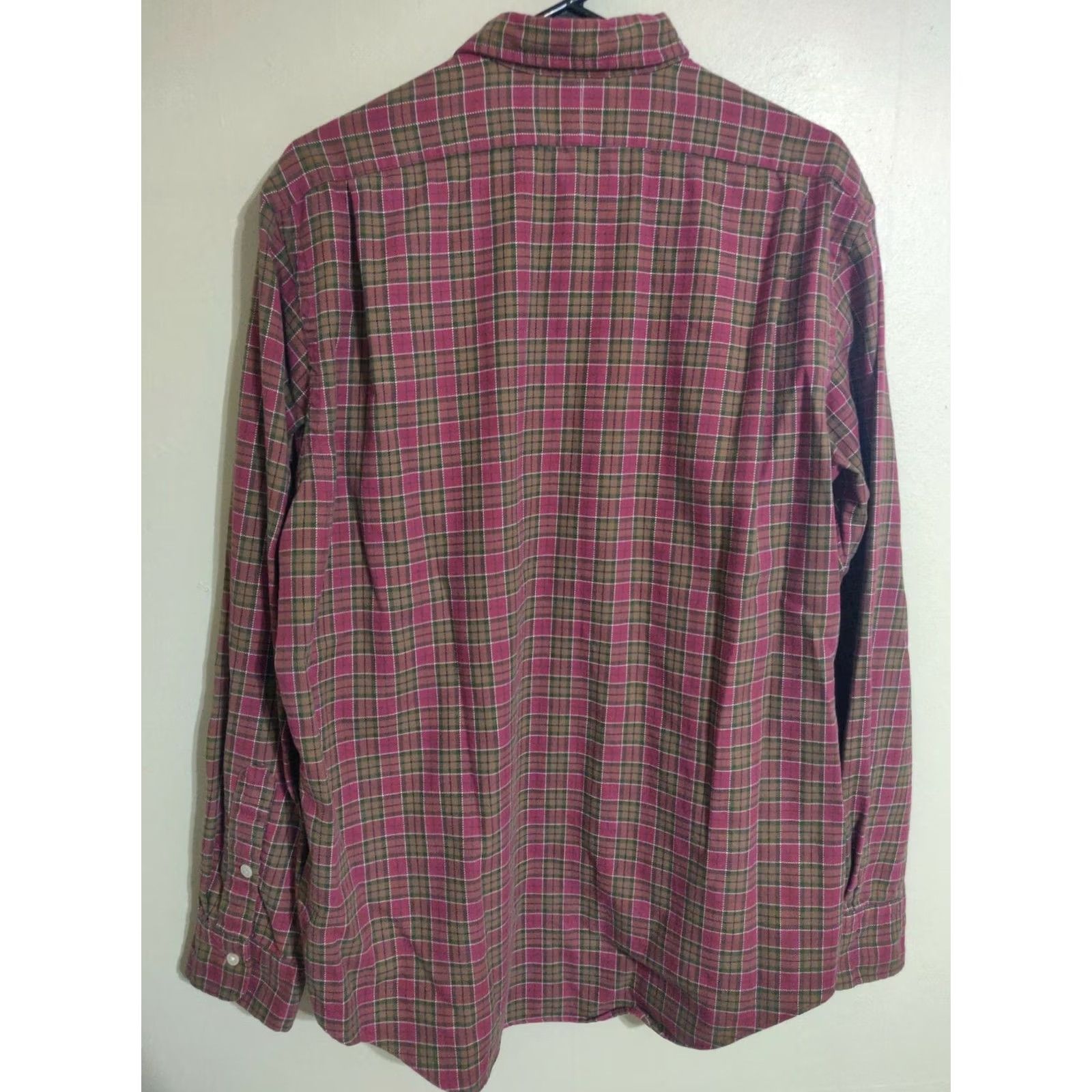Polo Ralph Lauren Polo Ralph Lauren Flannel Shirt Men's XL Red/Green Plaid L/S Button Up Light Size US XL / EU 56 / 4 - 4 Thumbnail