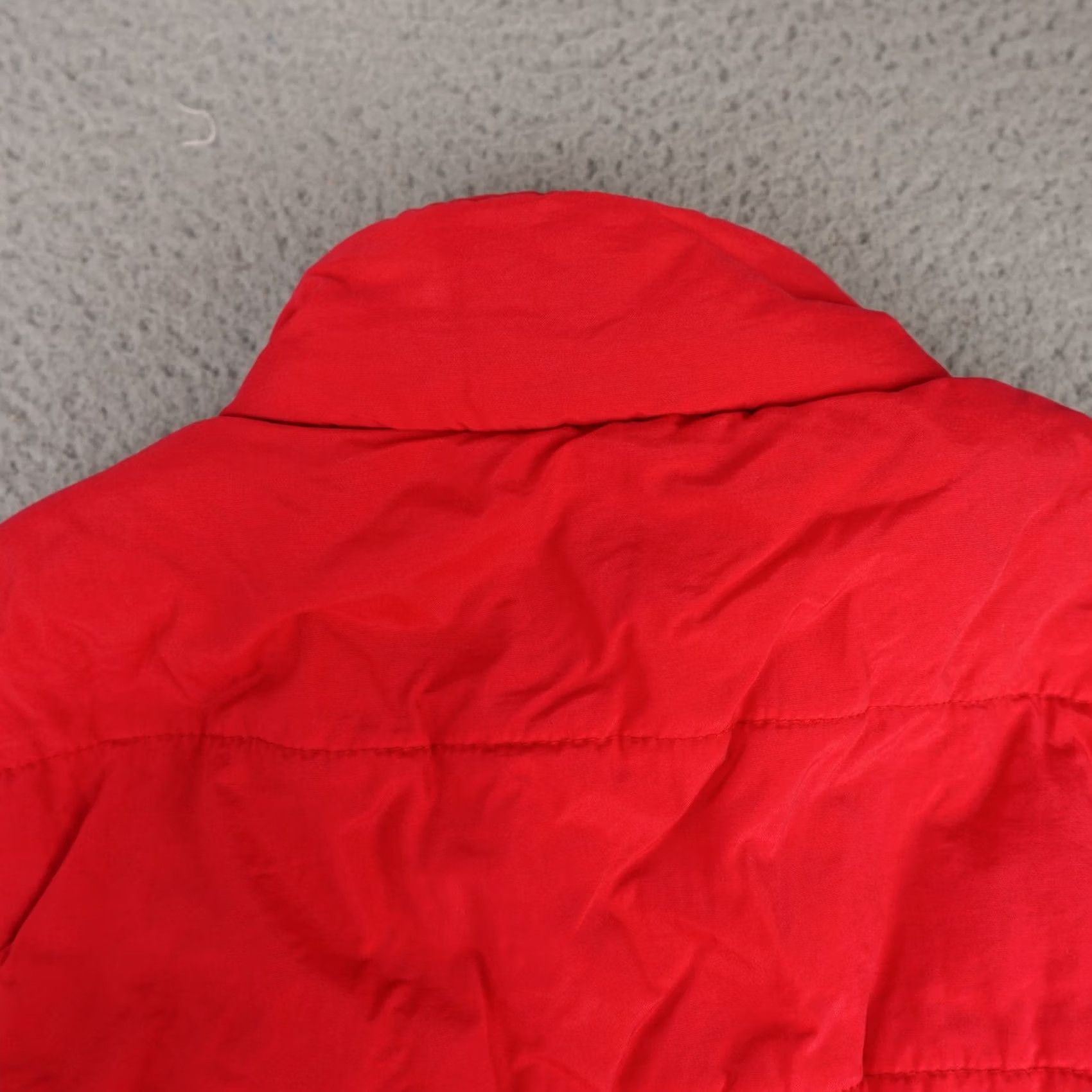 Dickies Dickies Puffer Vest Womens L Red Sleeveless Quilted Pockets Work Wear Winter Nylon Full Zip Size L / US 10 / IT 46 - 7 Thumbnail