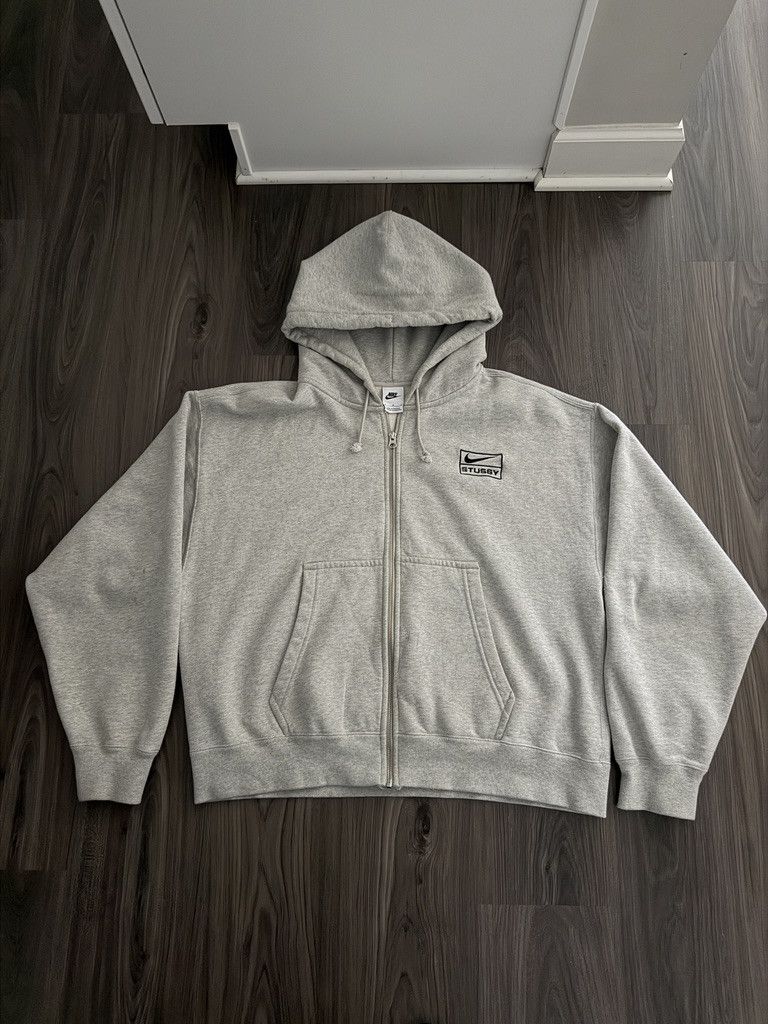 Nike × Stussy Stussy x Nike Fleece Zip Hoodie (FW25) Size US M / EU 48-50 / 2 - 1 Thumbnail
