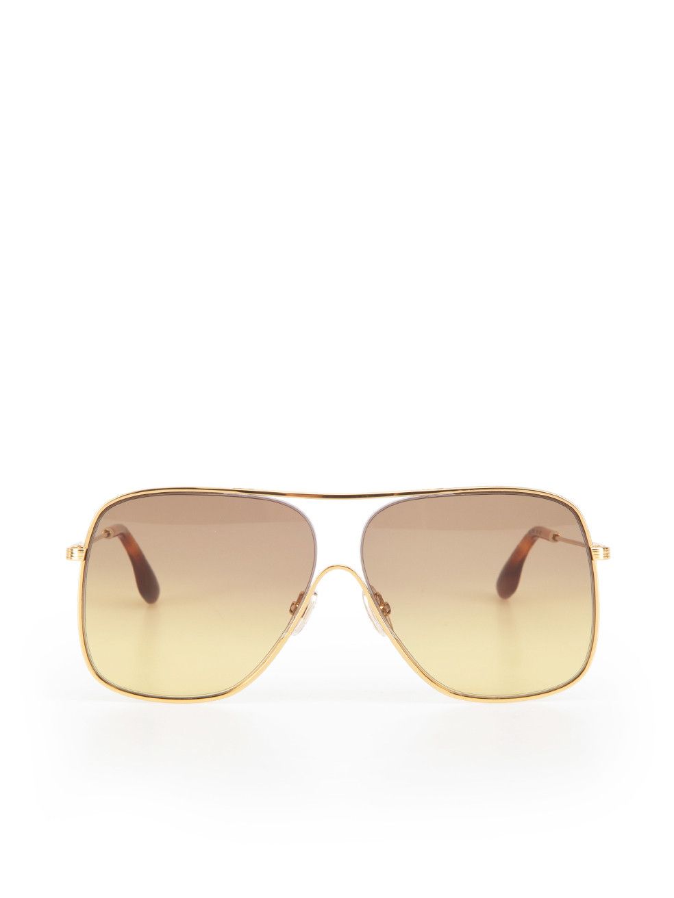 Victoria Beckham Gold Metal Glasses (Frames)