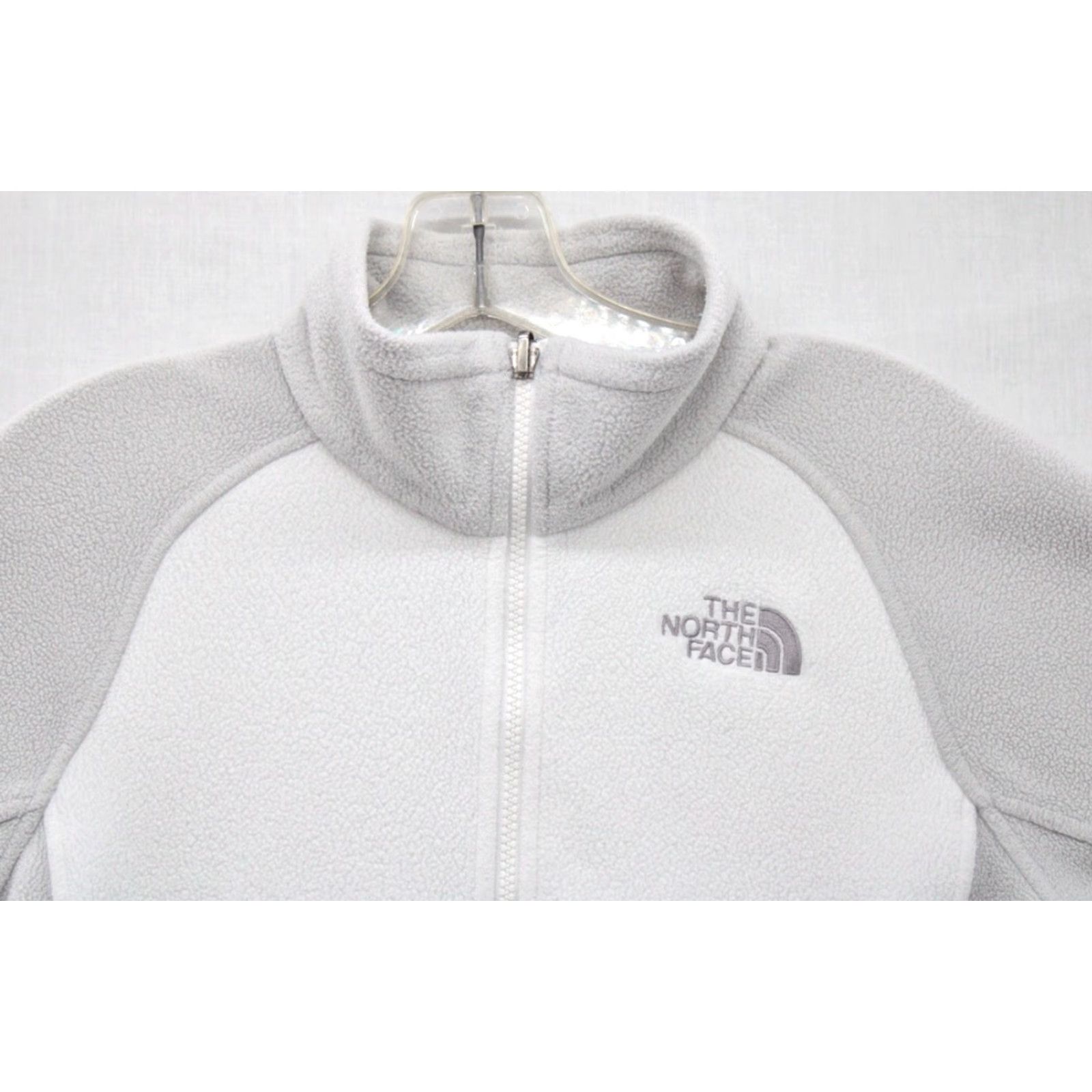 The North Face The North Face Denali Jacket Women's Small White Fleece Polartec Full Zip Mock Size S / US 4 / IT 40 - 4 Thumbnail