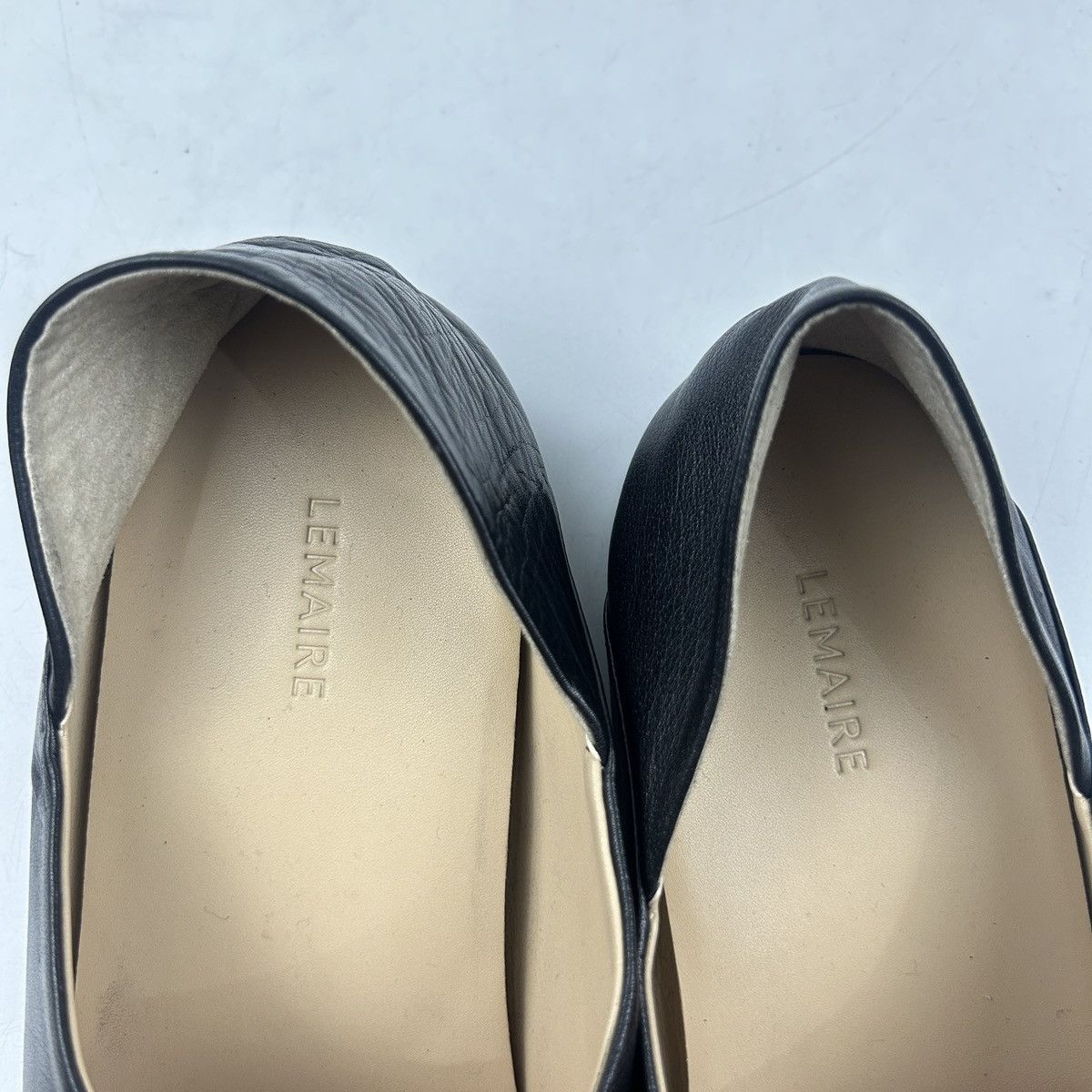 Lemaire Lemaire Leather Slip-On Loafers Size US 11 / IT 41 - 7 Thumbnail