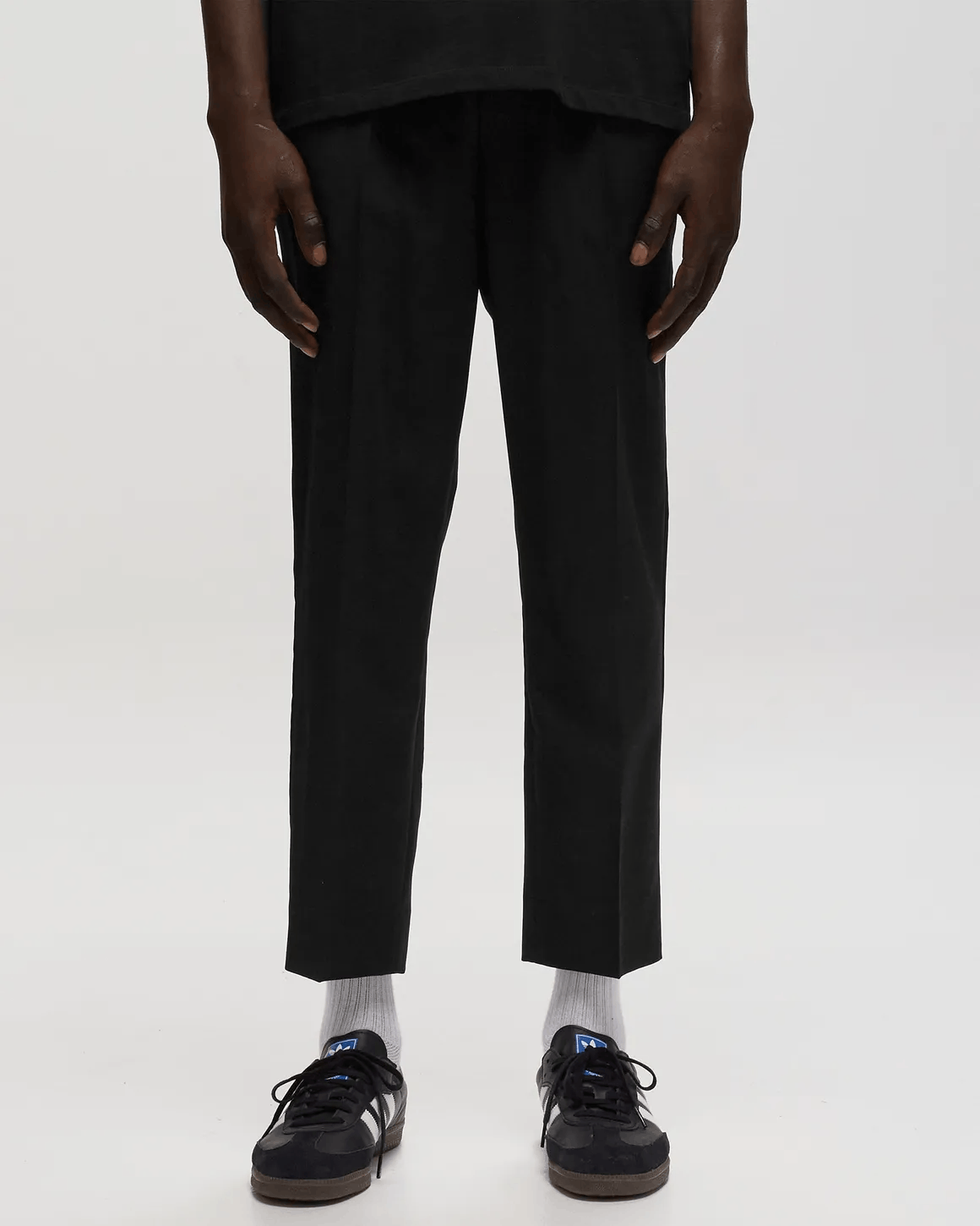 AMI Cropped Elasticated Trousers Size US 30 / EU 46 - 8 Thumbnail